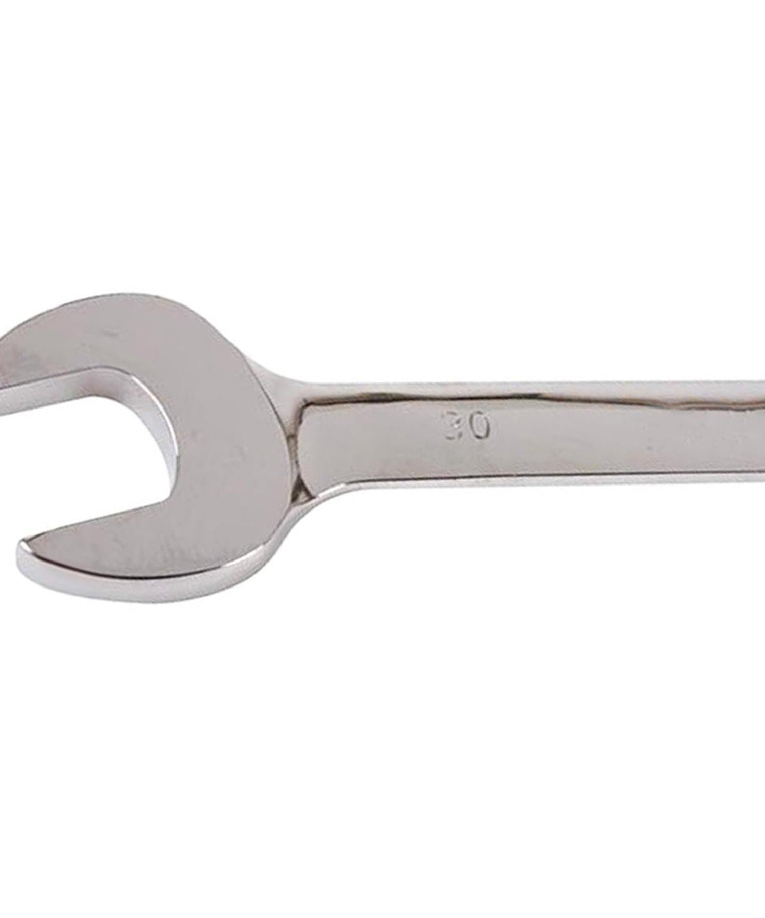 Fixed Head Ratchet Metric Spanner Open End Ring Combination - 30mm - Dapetz