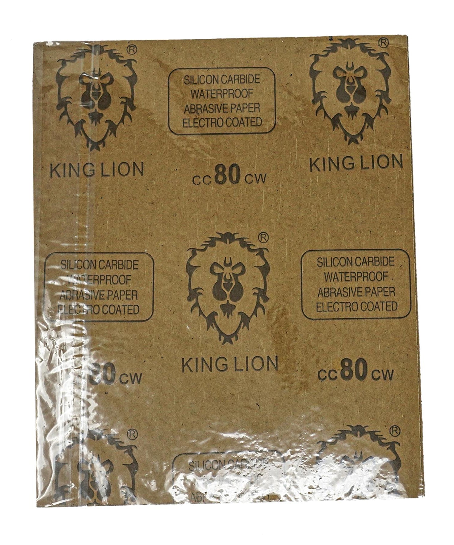 Wet And Dry Sandpaper 80 Grit Sand Paper 230 x 280mm Sanding Finishing A4 2Pcs By Dapetz