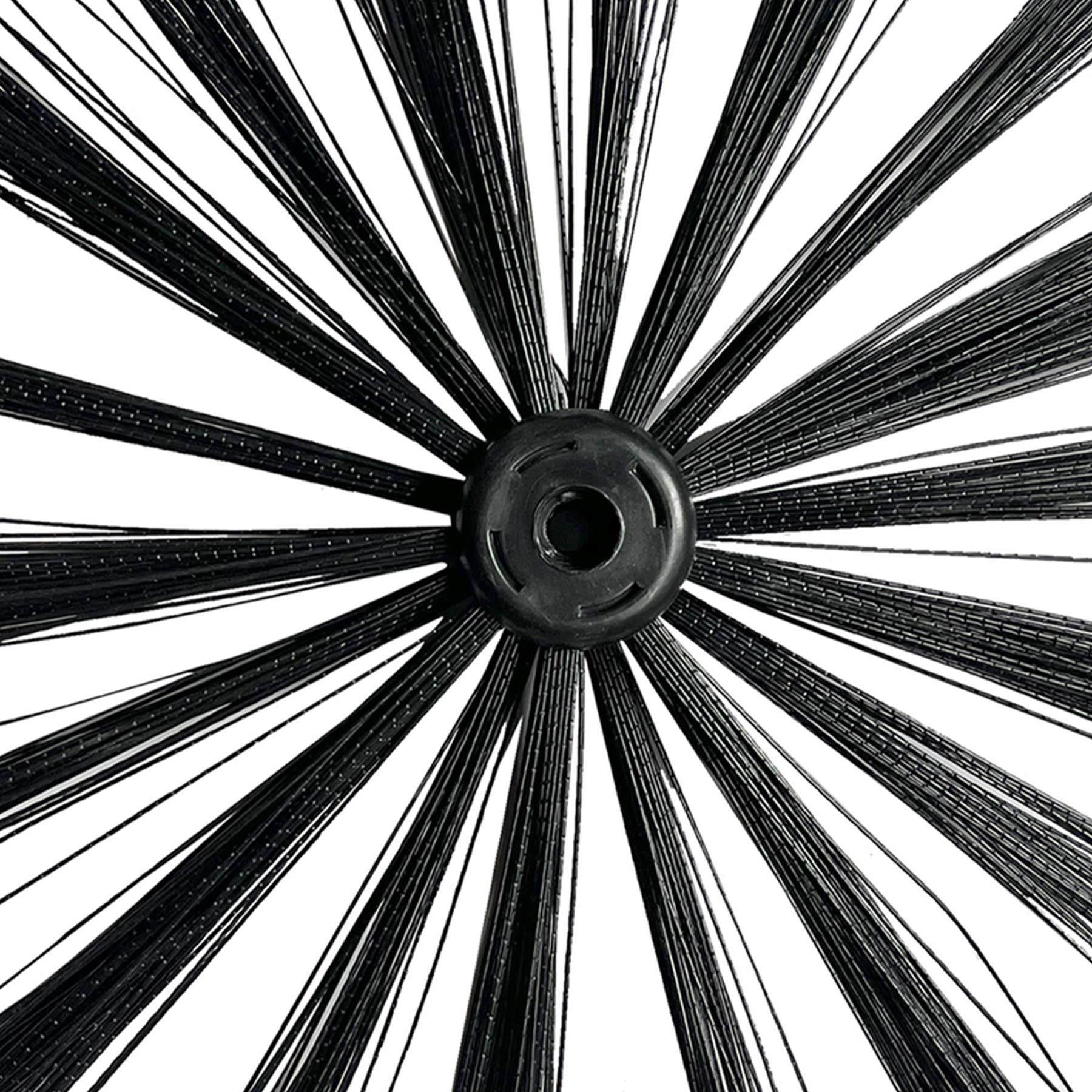 Chimney Brush Head Sweep Universal Cleaning Drain Rod 16 Inch 400mm By Dapetz