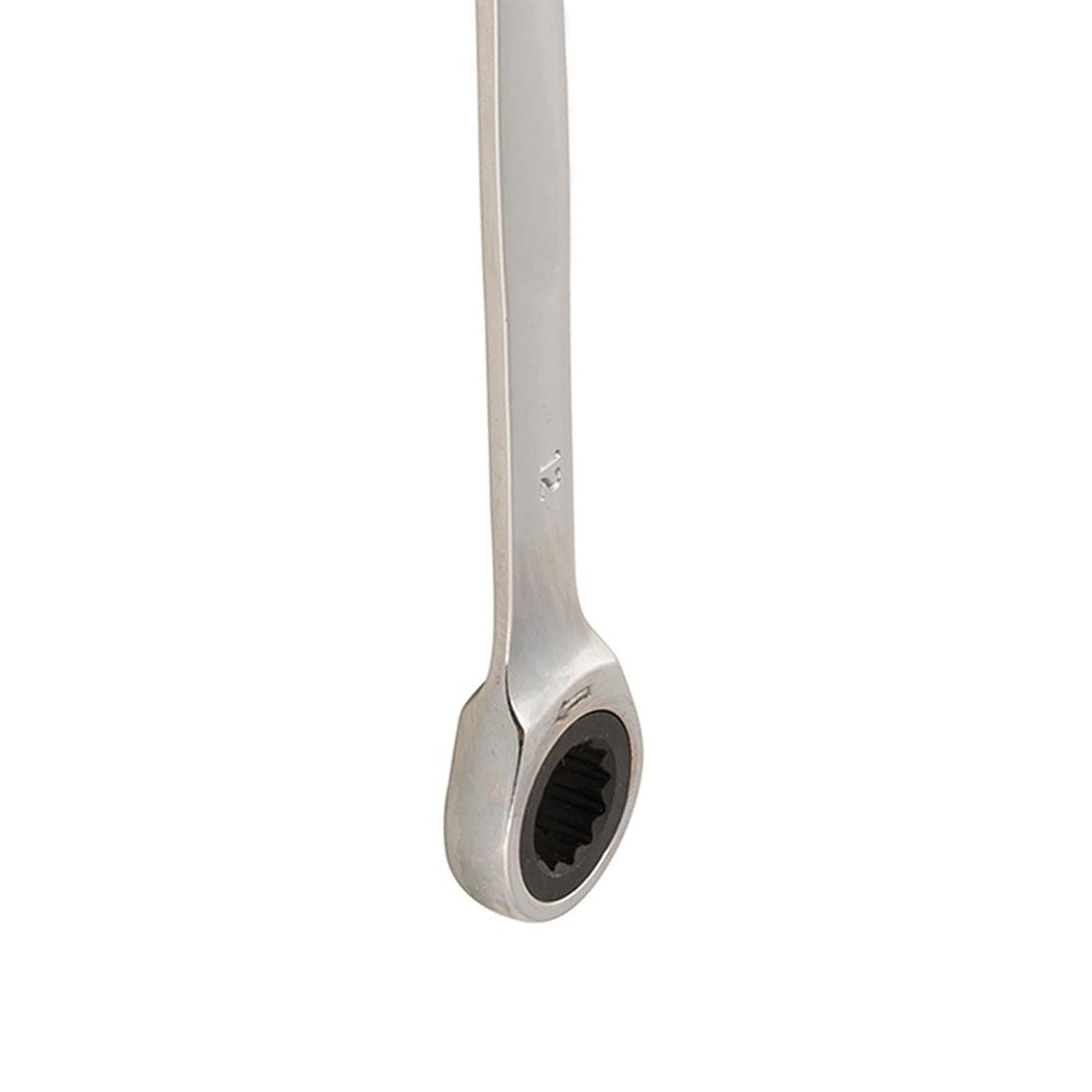 Fixed Head Ratchet Metric Spanner Open End Ring Combination 12mm