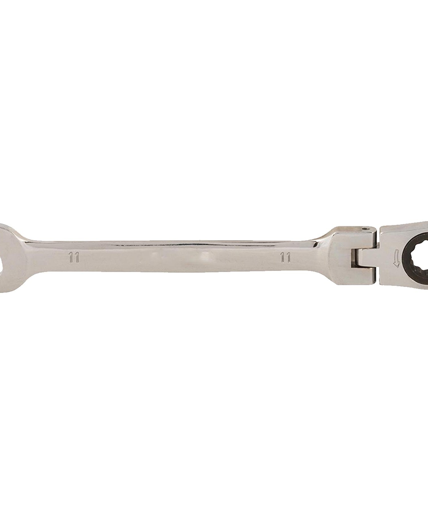 Flexible Head Ratchet Metric Spanner 11mm Open End & Ring Guaranteed By Dapetz