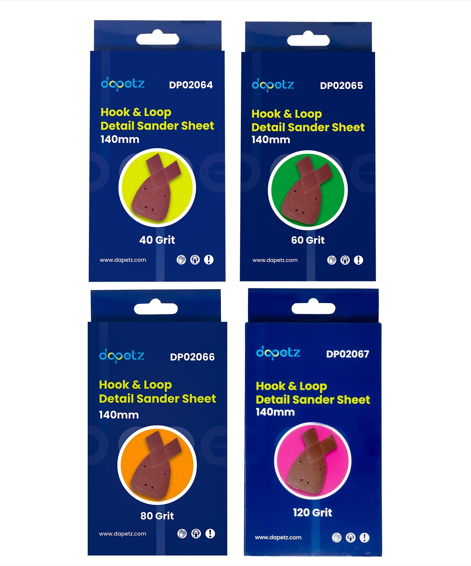 40Pc Mouse Sanding Sheets