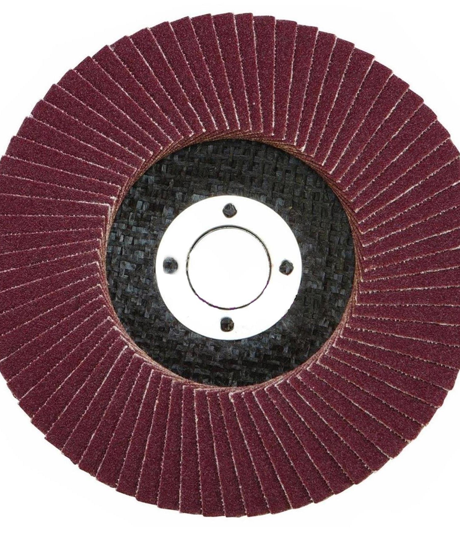 (Pack of 10) Flap Sanding Discs 115mm 60 120 Grit Aluminium Oxide 4.5" Angle Grinder by Dapetz