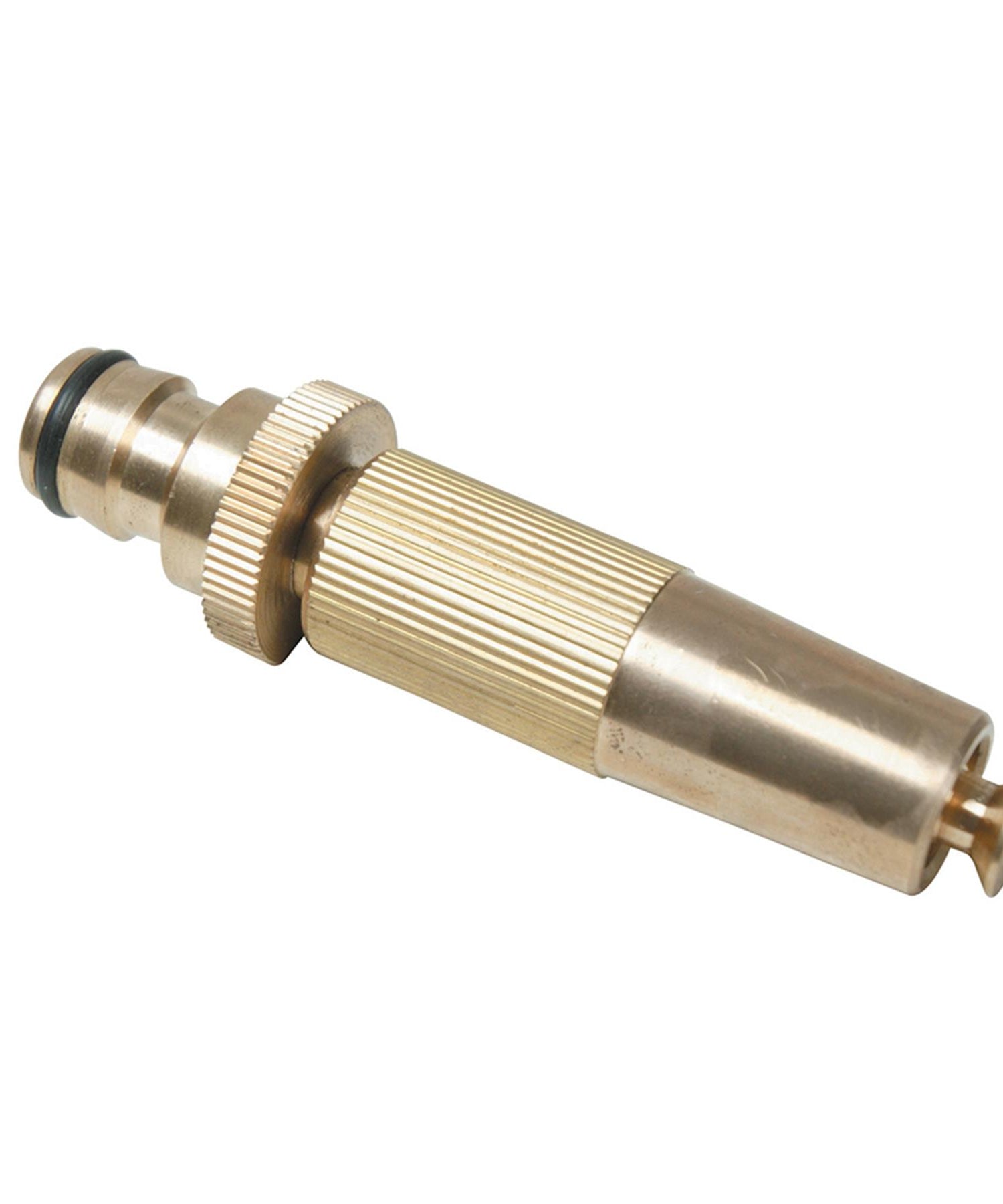 Solid Quick Connect Adjustable Brass Hose Nozzle Strong For Garden Plumbing Use By Dapetz