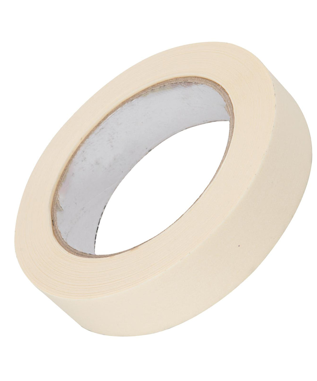 Masking Tape 25mm x 40m Crepe Paper Easy Tear For DIY Painting Decorating White