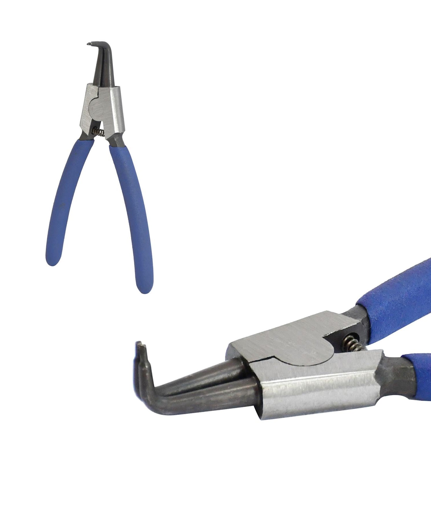 Ring Pliers Snap Nose 150mm Bent Tip Circlip Oil Seal 6" dapetz