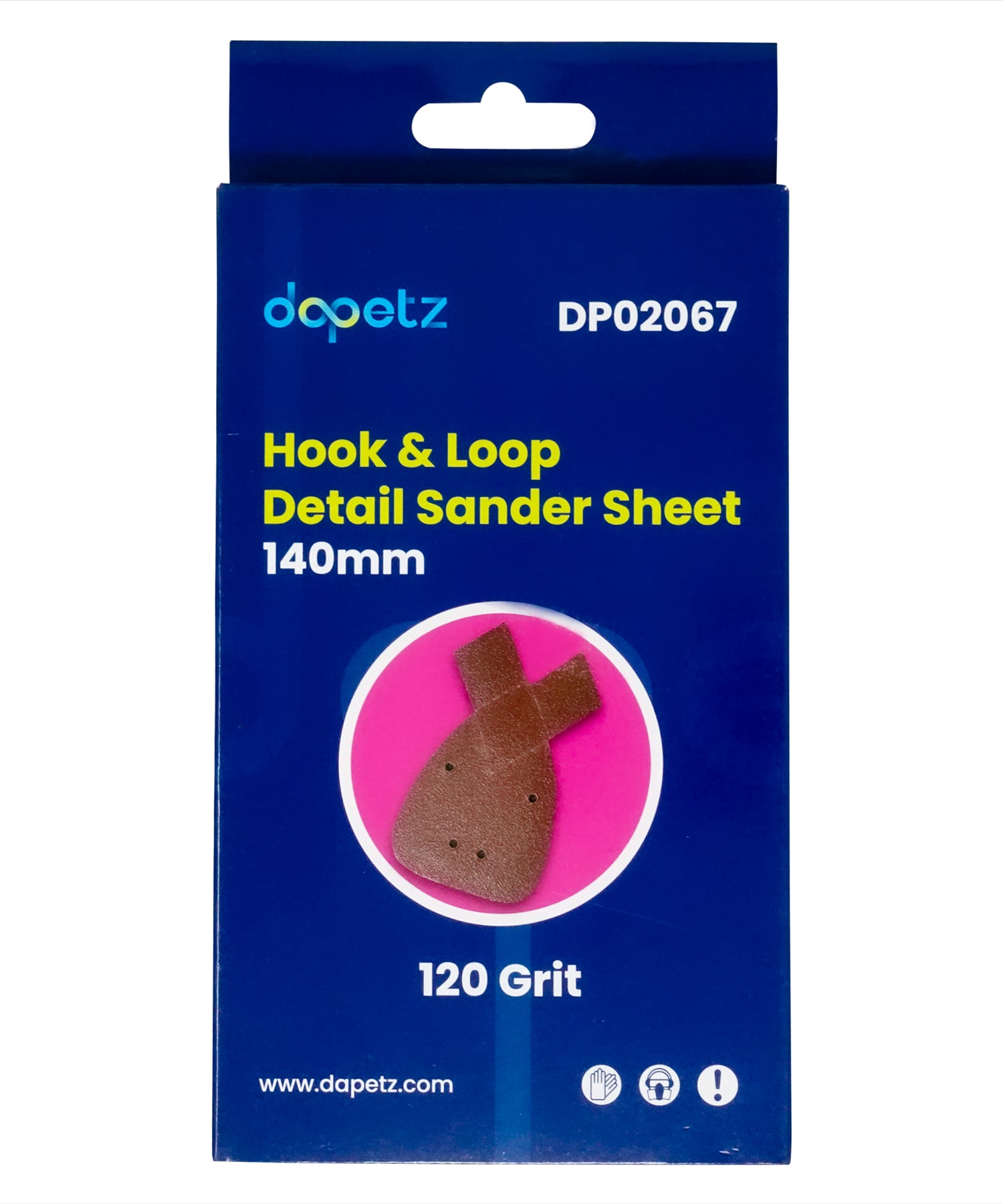 Mouse Sanding Sheet 120 Grit Sandpaper Black & Decker Palm Sander Pad 40PCS By Dapetz