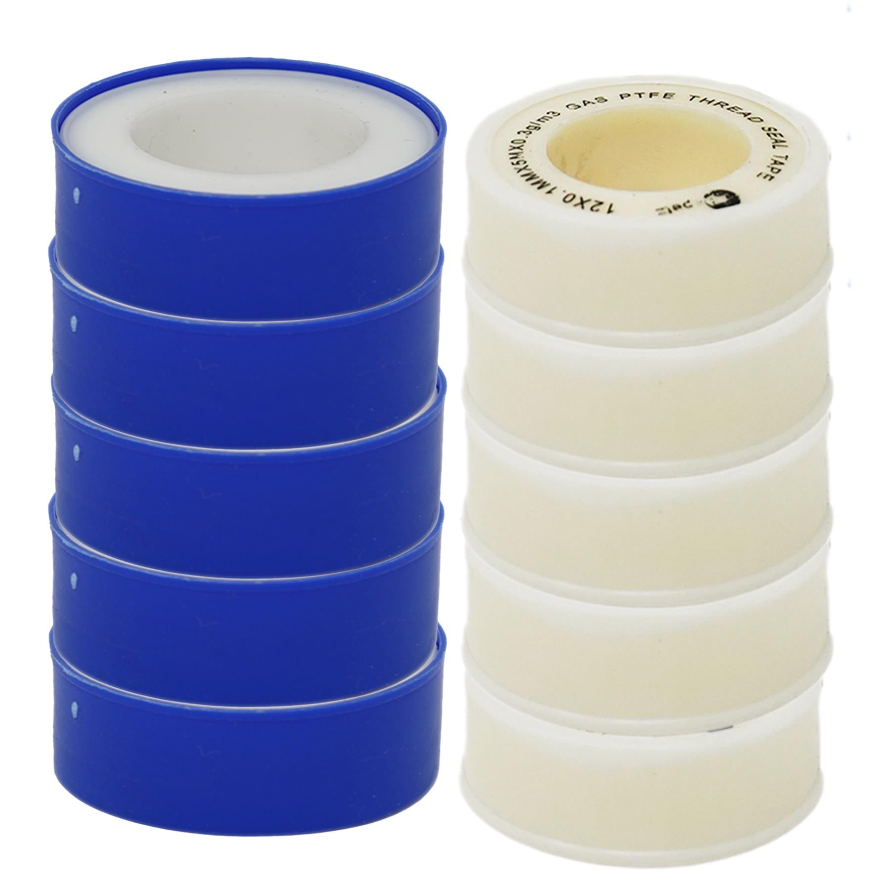 PTFE Tape Gas and Water for Thread Seal White Teflon Tape 12mm By Dapetz