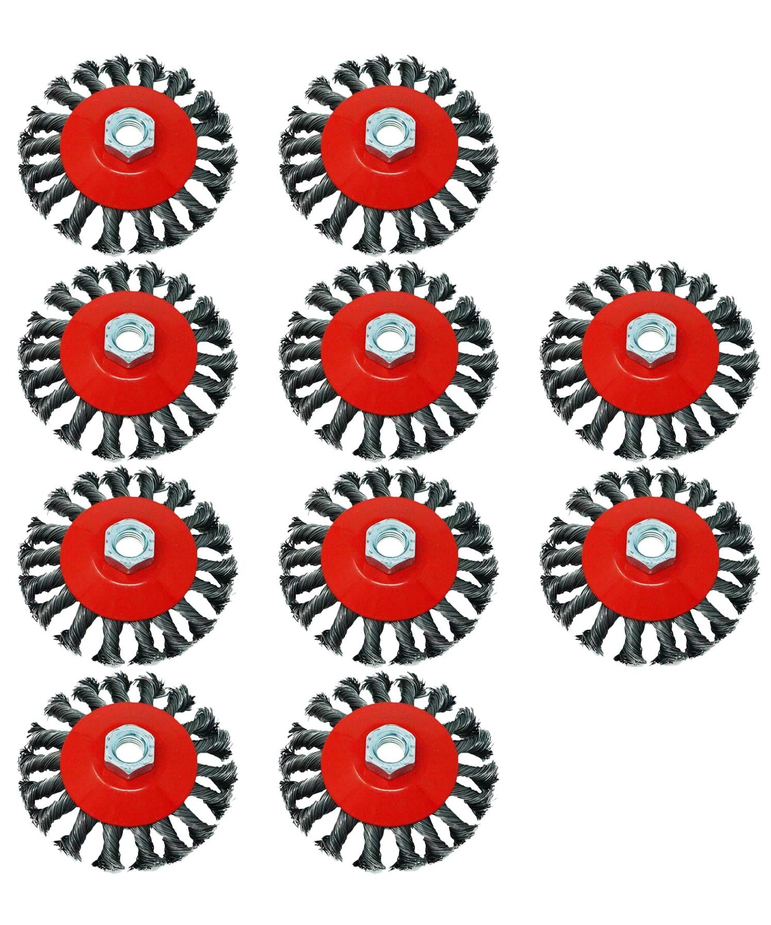 4" Twist Knot Wire Brush