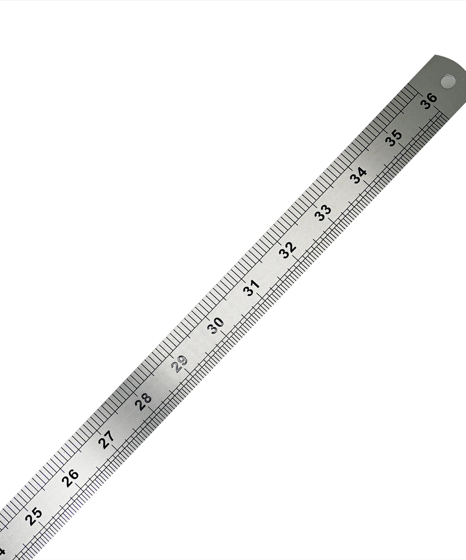 36" 90cm 900mm Stainless Steel Ruler Metal Rule Metric Imperial By Dapetz