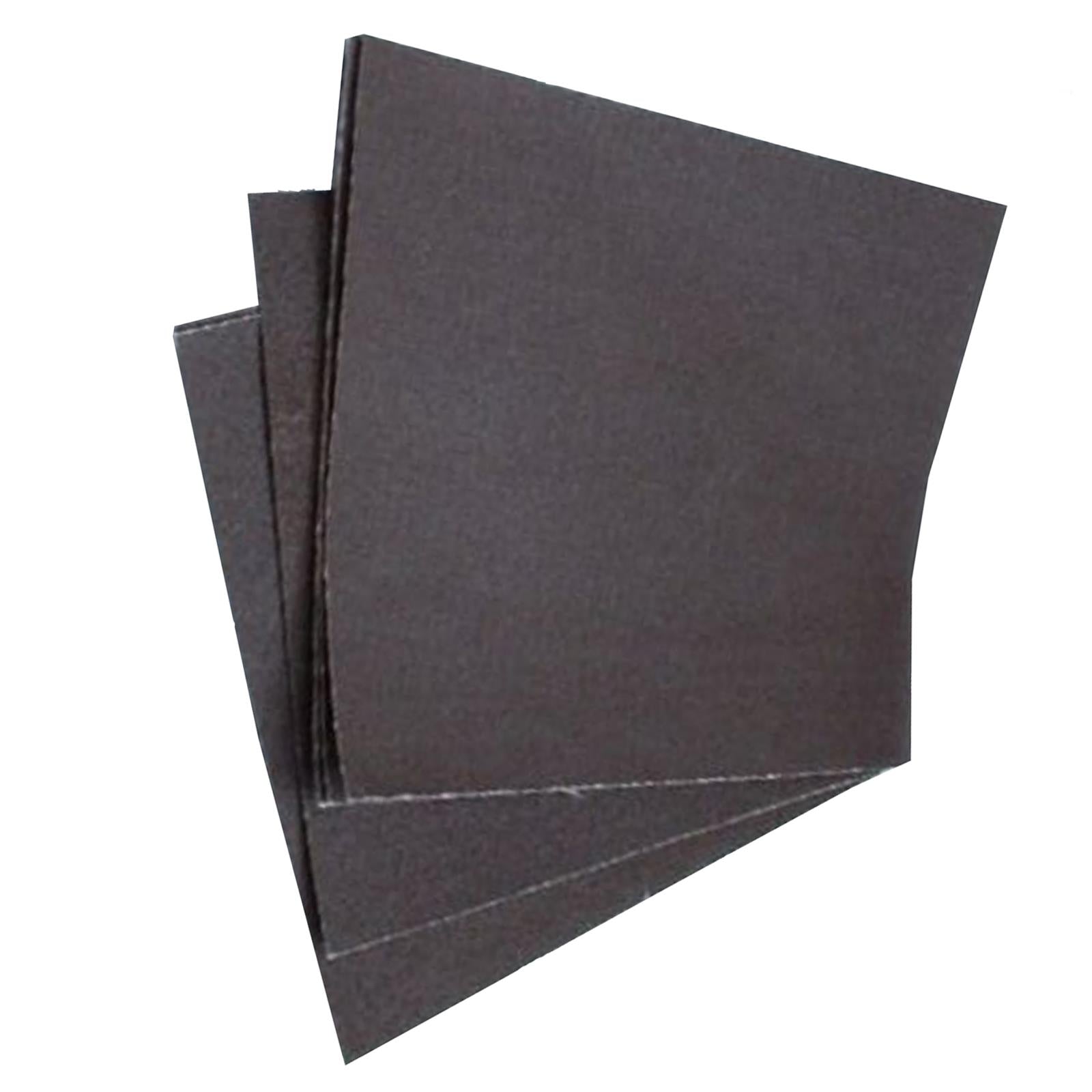 Emery Cloth Abrasive Sandpaper Sheets 230x280mm 10 Pack