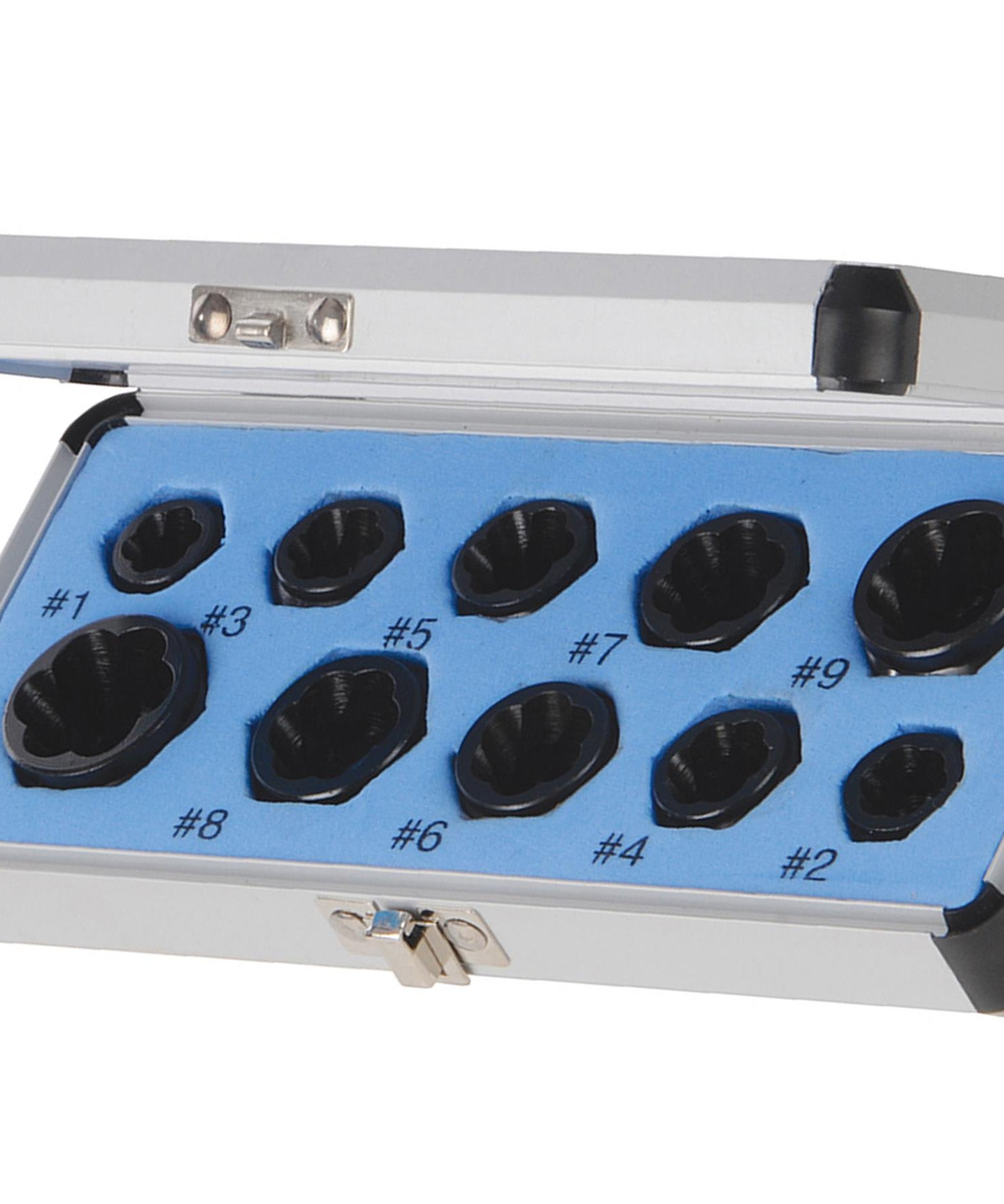 (Pack of 10) Damaged Nut Bolt Remover Set 9-19mm | Broken Bolt Removal Kit by Dapetz