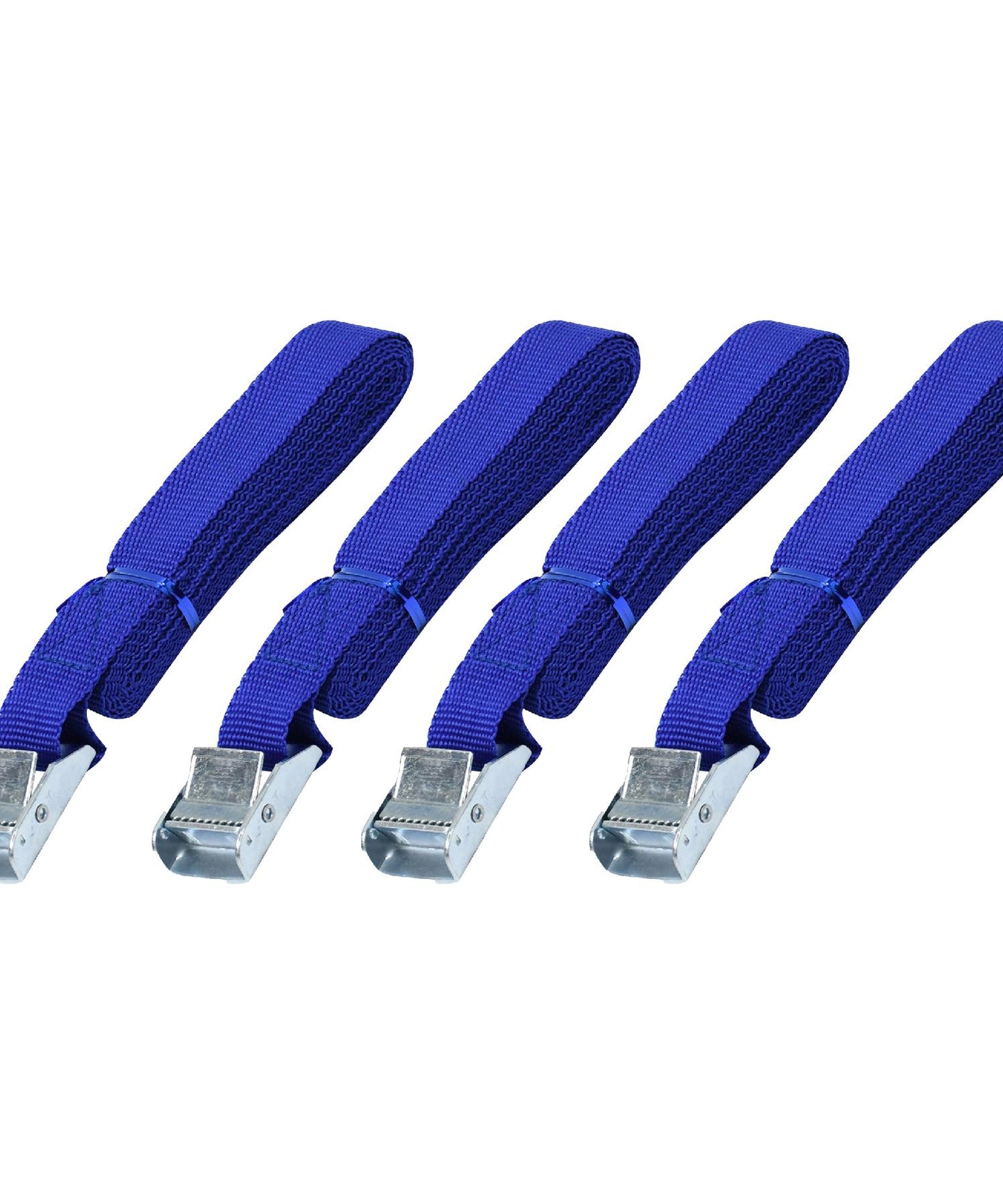 (Pack of 4 )Cam Buckle Tie Down Strap 2.5M X 25mm With Metal Cam Buckle by Daptez