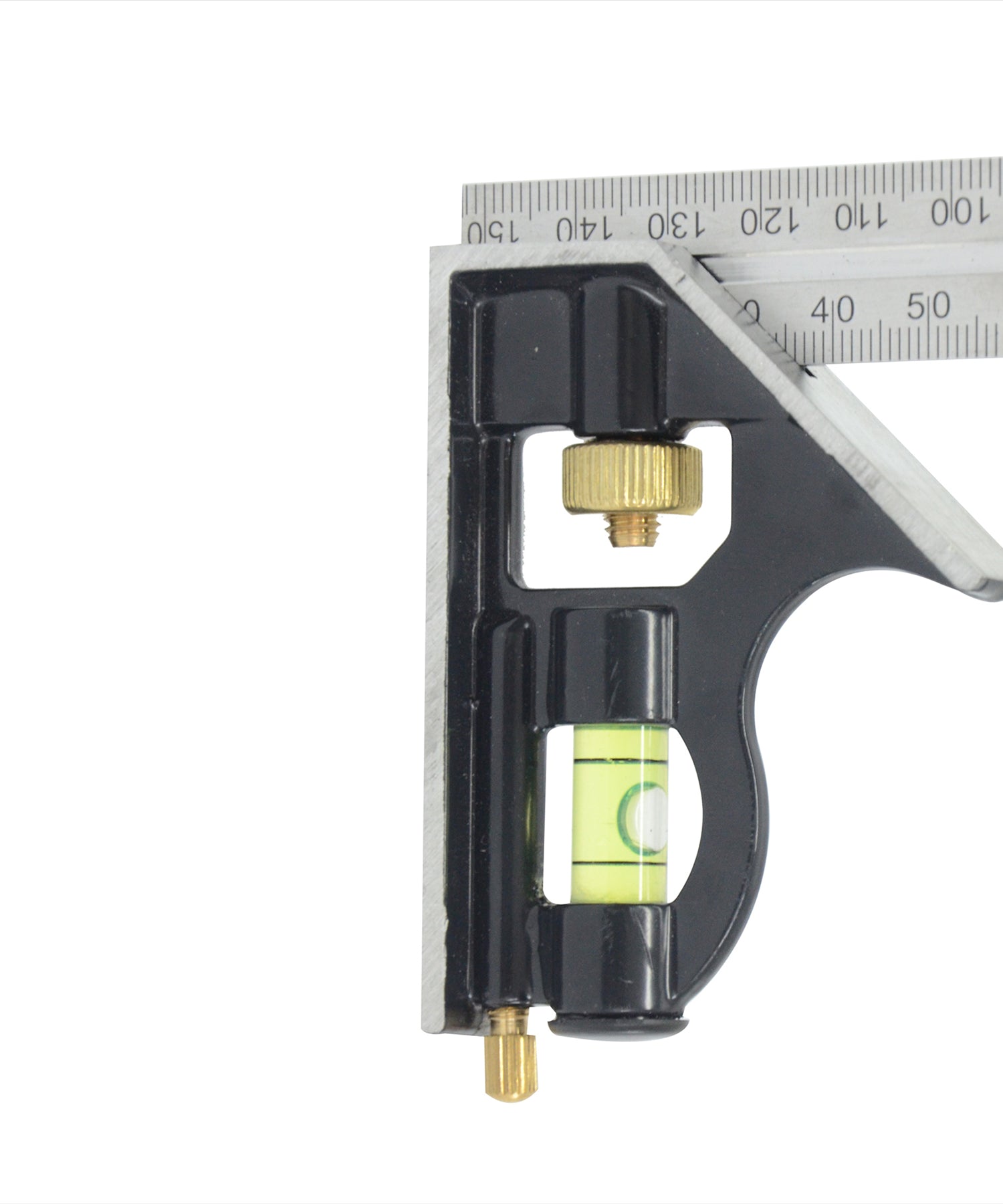 Combination Square Stainless Steel Spirit 6" Level Measuring Tool Tempered By Dapetz