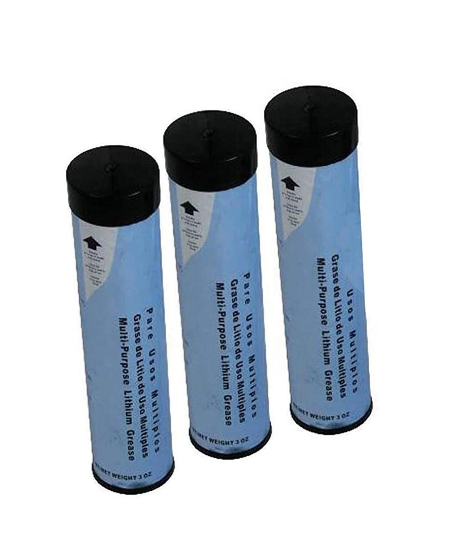 Pistol Grip Grease Gun Set With 3 Cartridges For 3Oz Cartridge Or Bulk Grease