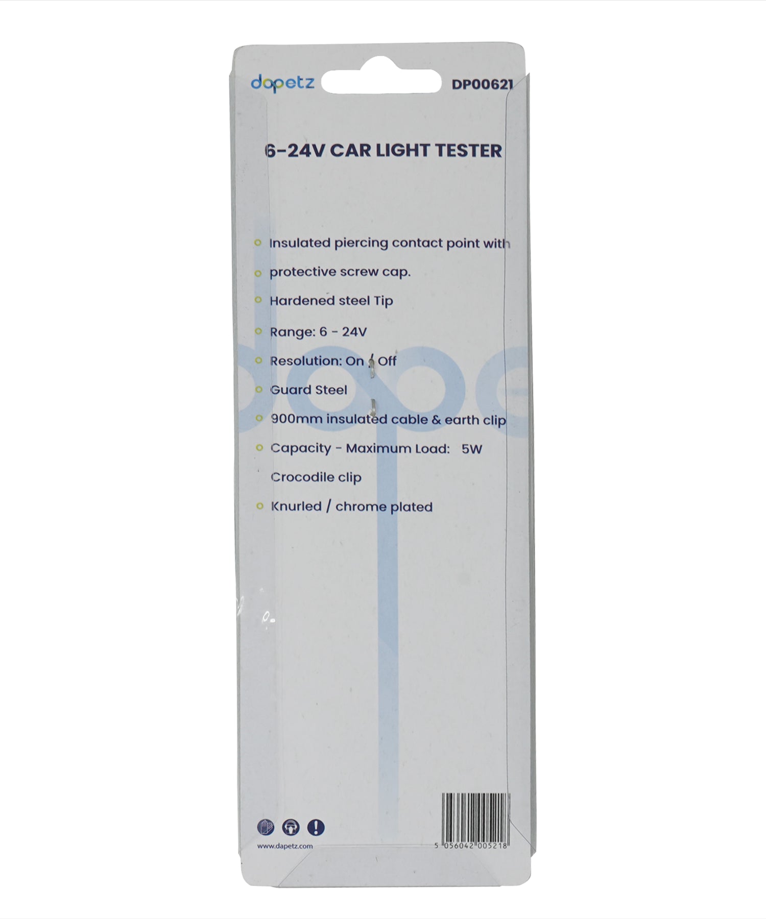 Car Light Tester 6-24V Automotive Electrical Tester Test Lamp, Probe Light by Daptez