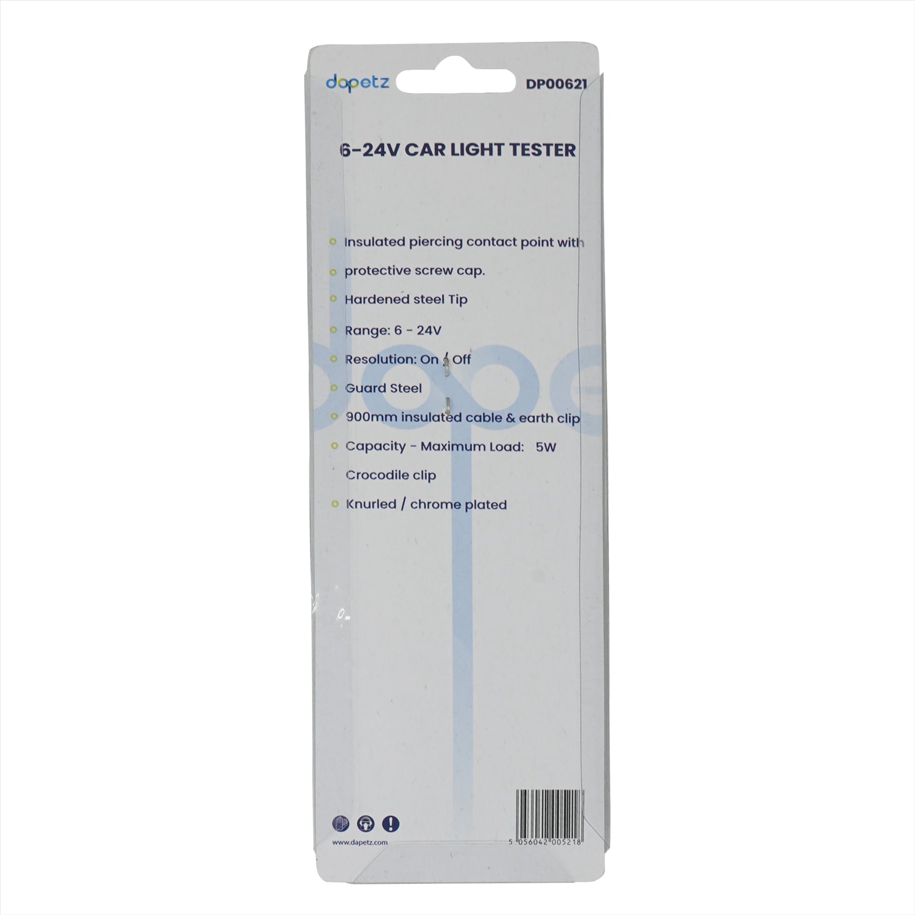 Car Light Tester 6-24V Automotive Electrical Tester Test Lamp, Probe Light by Daptez