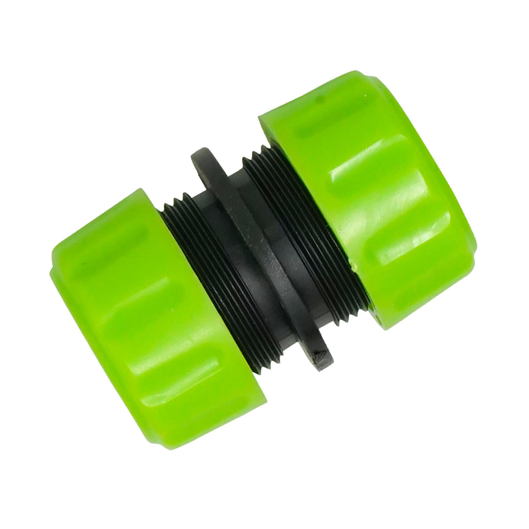 4PC Garden Hose Pipe Fitting Set Adaptor Joiner Waterstop Connectors 1/2", 3/4" By Dapetz