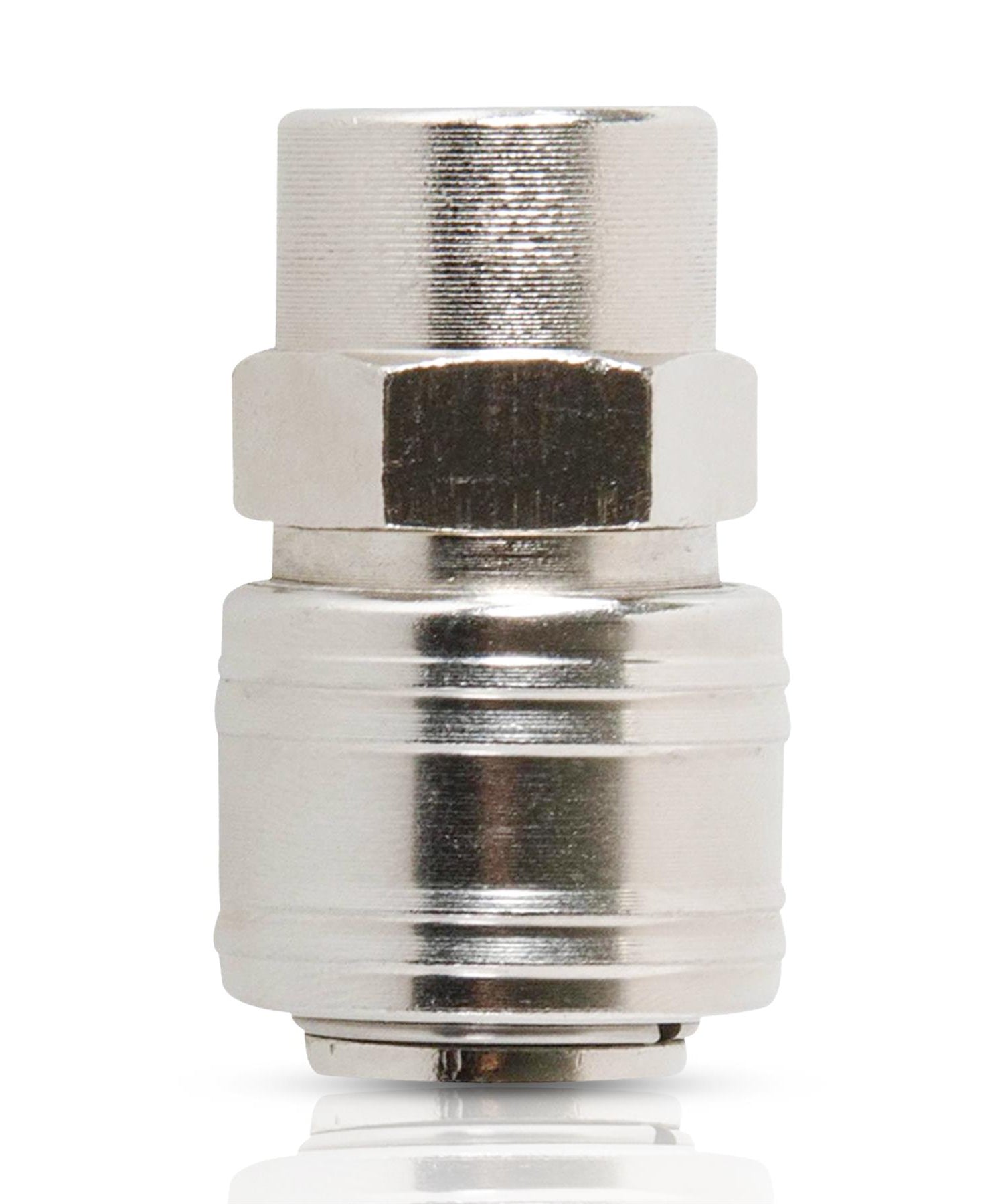 Euro Air Line Fitting Quick Release For Compressor Hose 1/4" BSP Female Thread 2PC