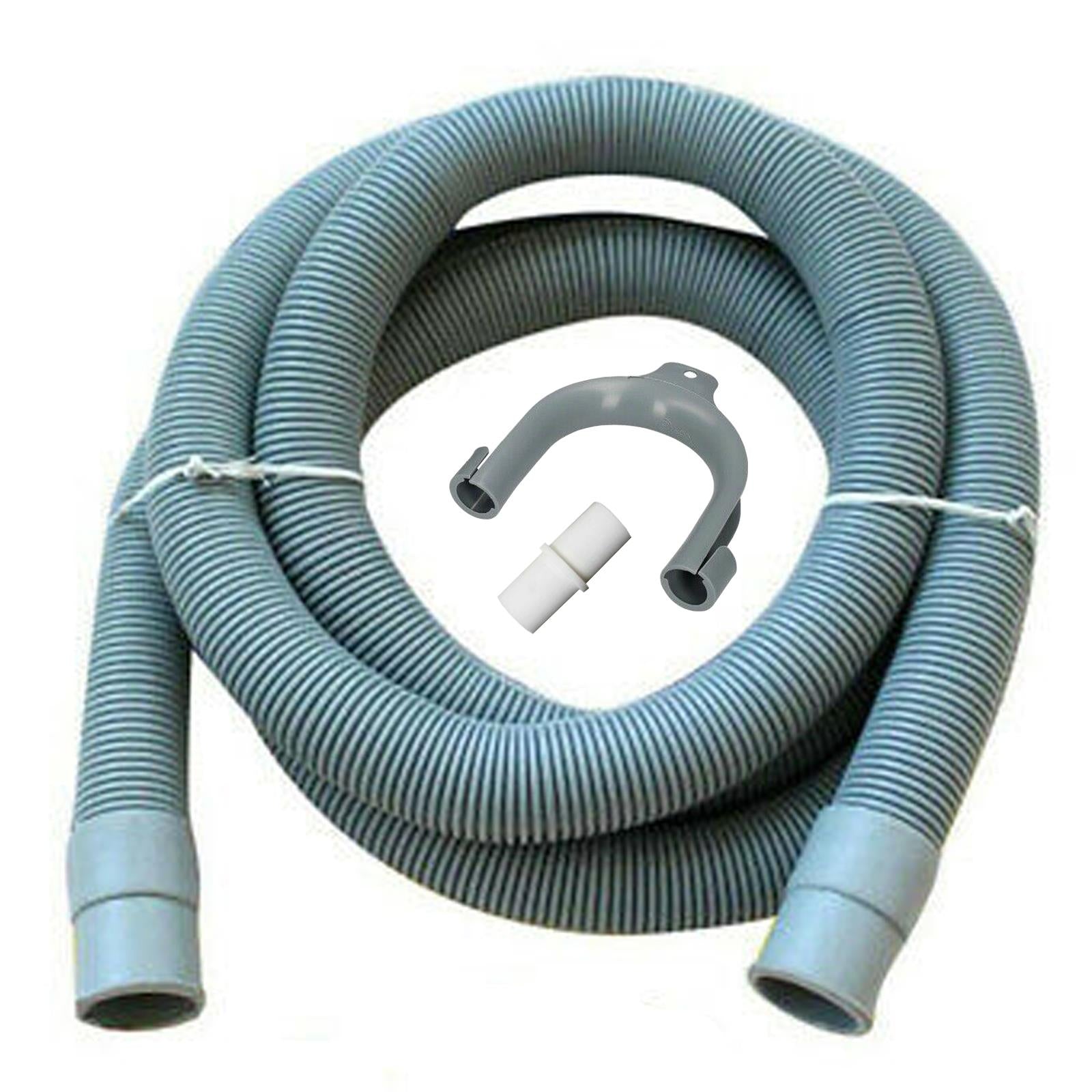 Universal Washing Machine Dishwasher Drain Waste Hose Extension Pipe 4m by Dapetz