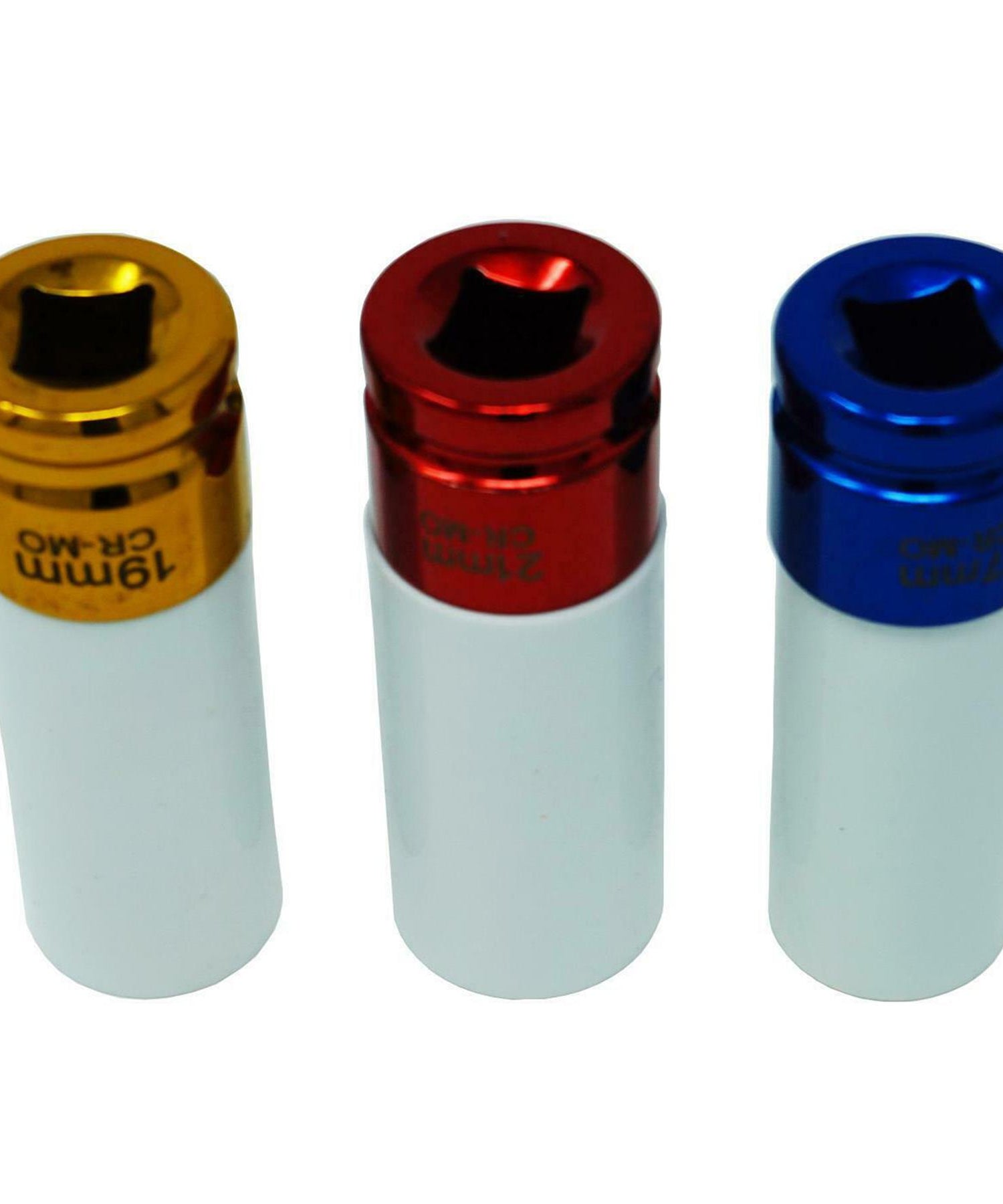 Alloy Wheel Nut Thin Wall Deep Impact Socket Set 1/2" drive by Daptez