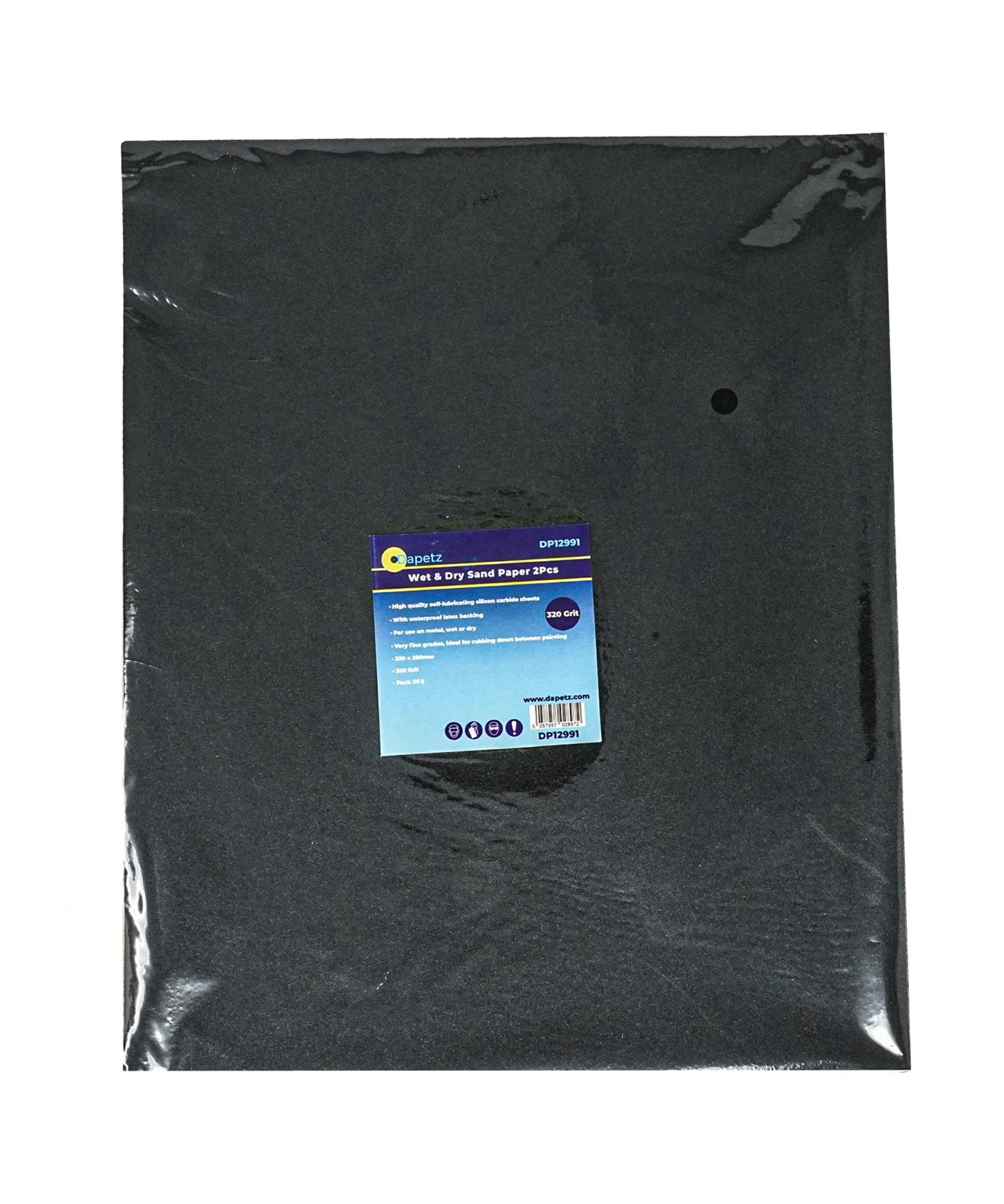 Wet And Dry Sandpaper 320 Grit Sand Paper 230x280mm Sanding By Dapetz