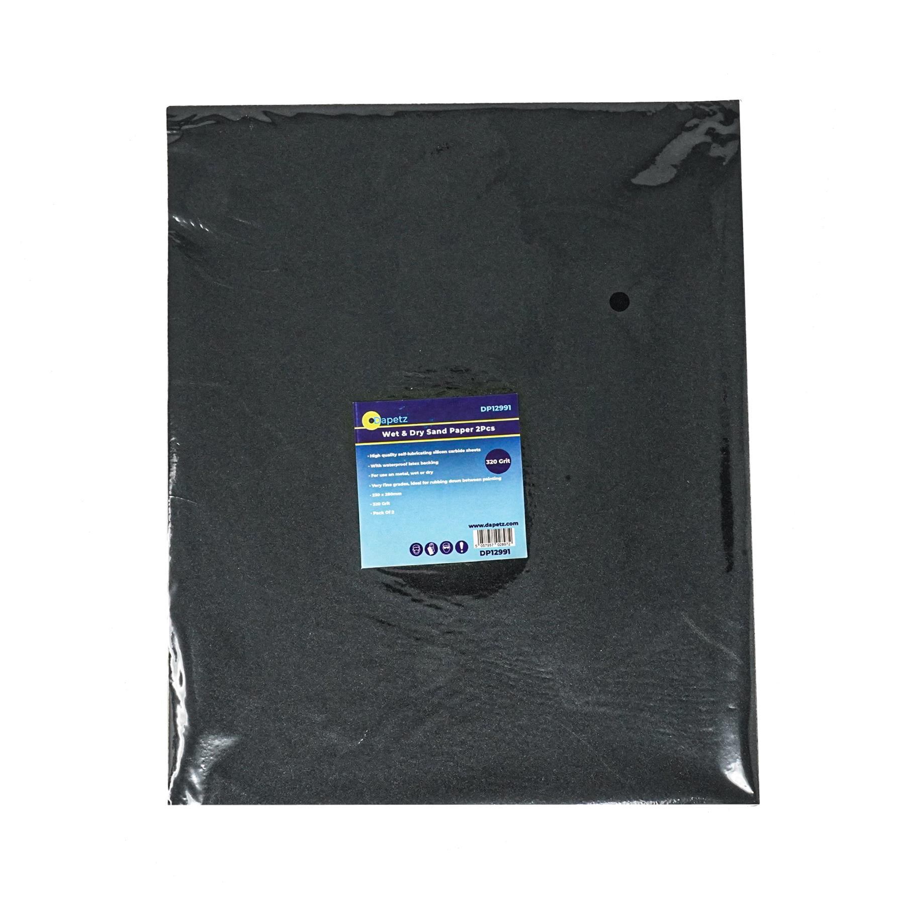 Wet And Dry Sandpaper 320 Grit Sand Paper 230x280mm Sanding By Dapetz
