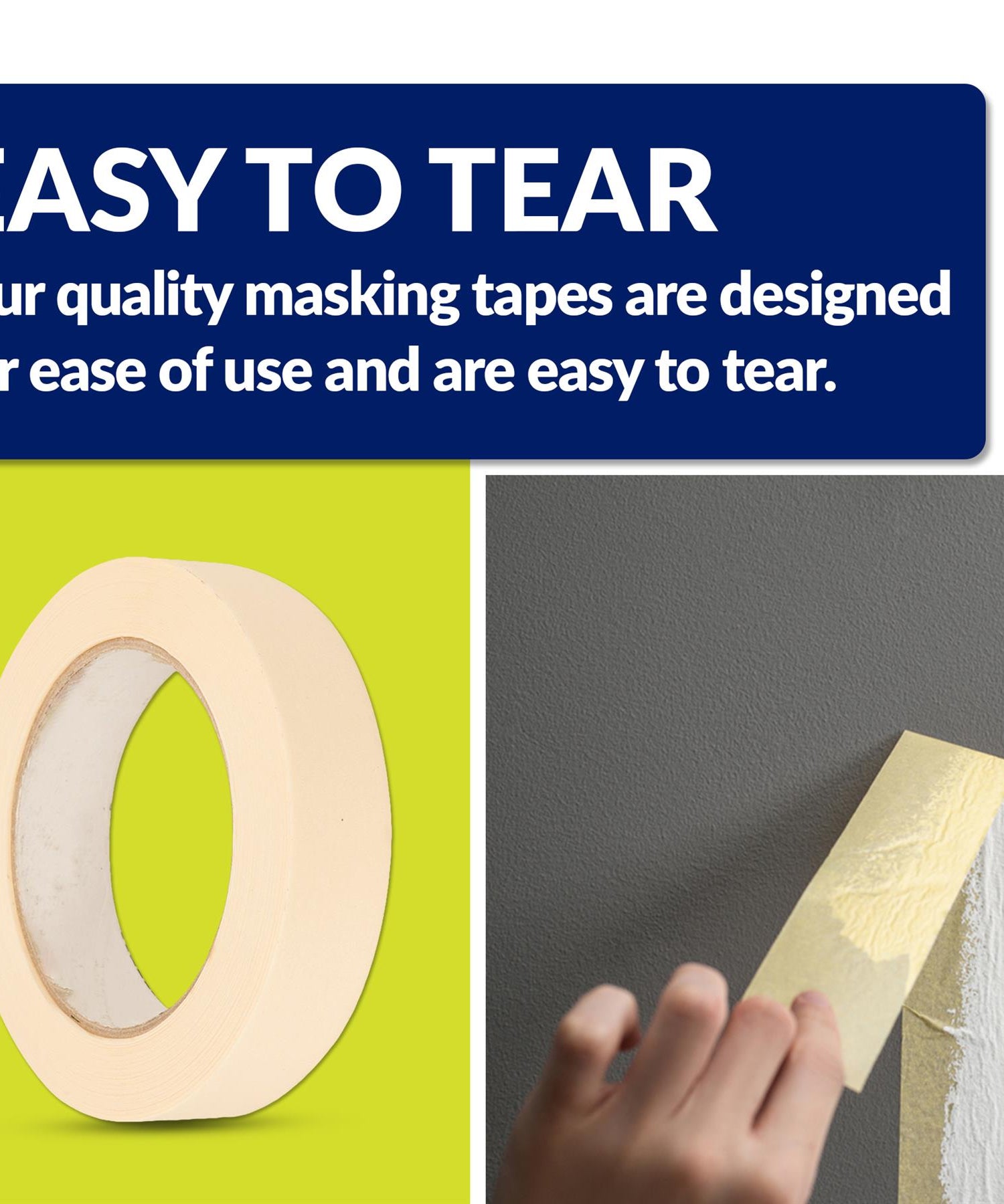 36PCS Masking Tape 25mm x 50m Professional Painting Automotive Auto Car White By Dapetz