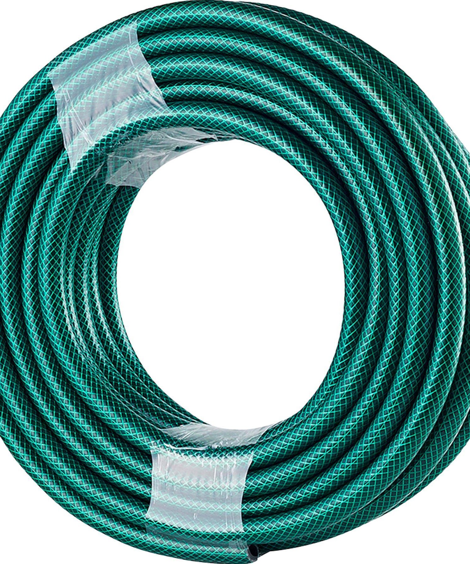 50m Garden Hose Pipe With Spray Gun Set PVC Watering Hose Green By Dapetz