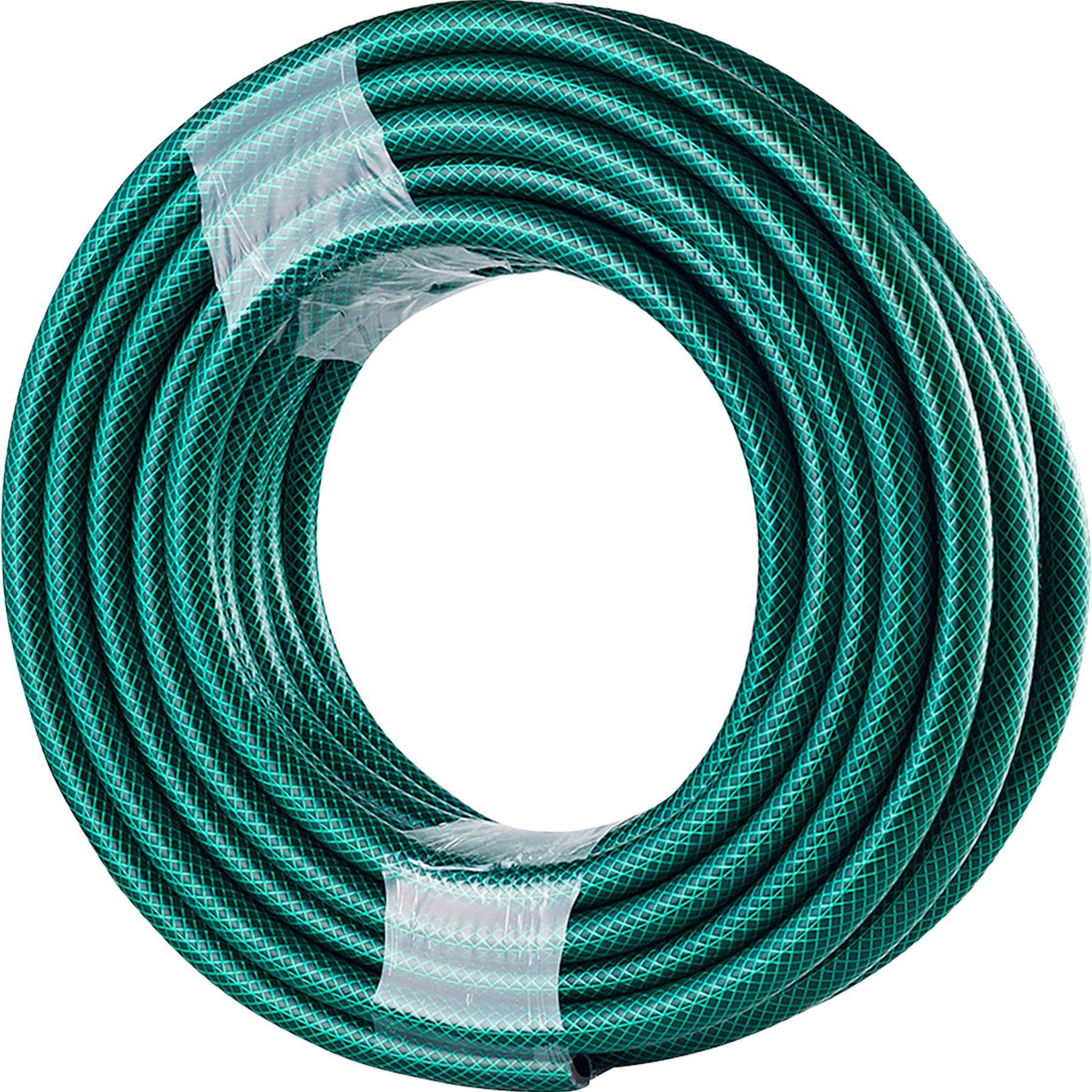 50m Garden Hose Pipe With Spray Gun Set PVC Watering Hose Green By Dapetz