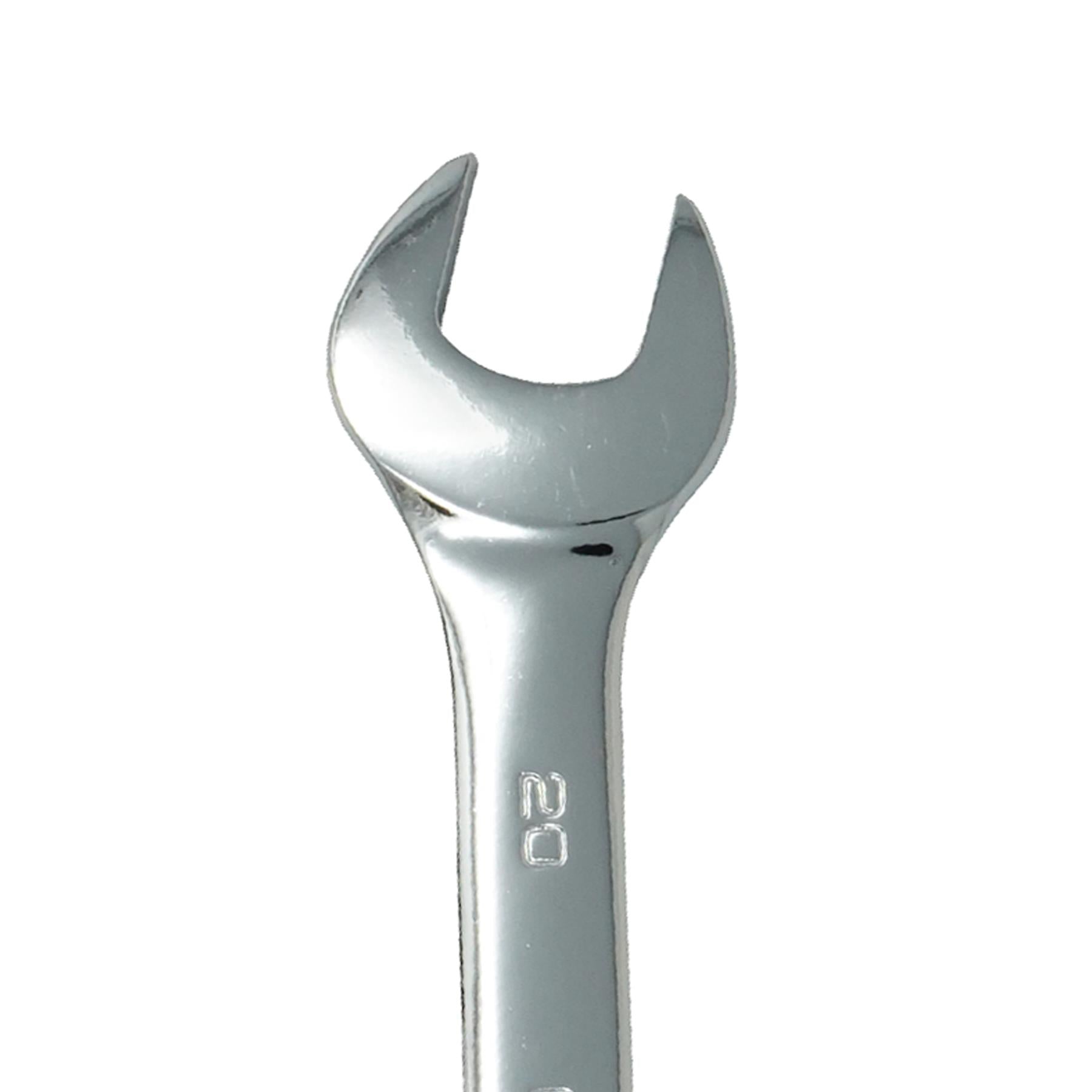 Combination Open Ring Spanner Chrome Mechanics Garage Tools 20mm by Daptez