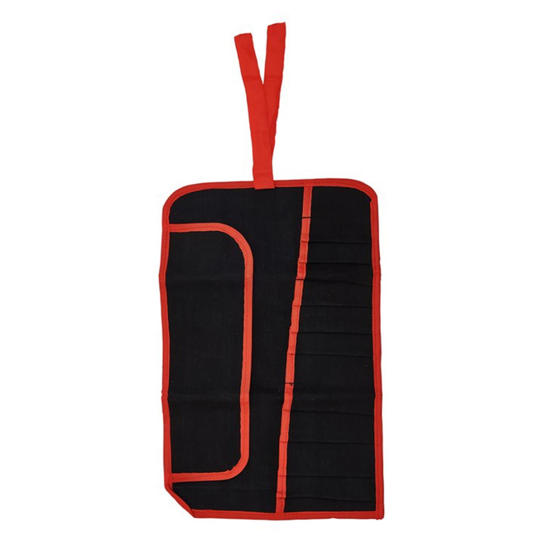 Roll Up Canvas Tool Storage Bag with 12 Pockets for Wrenches & Hand Tools By Dapetz