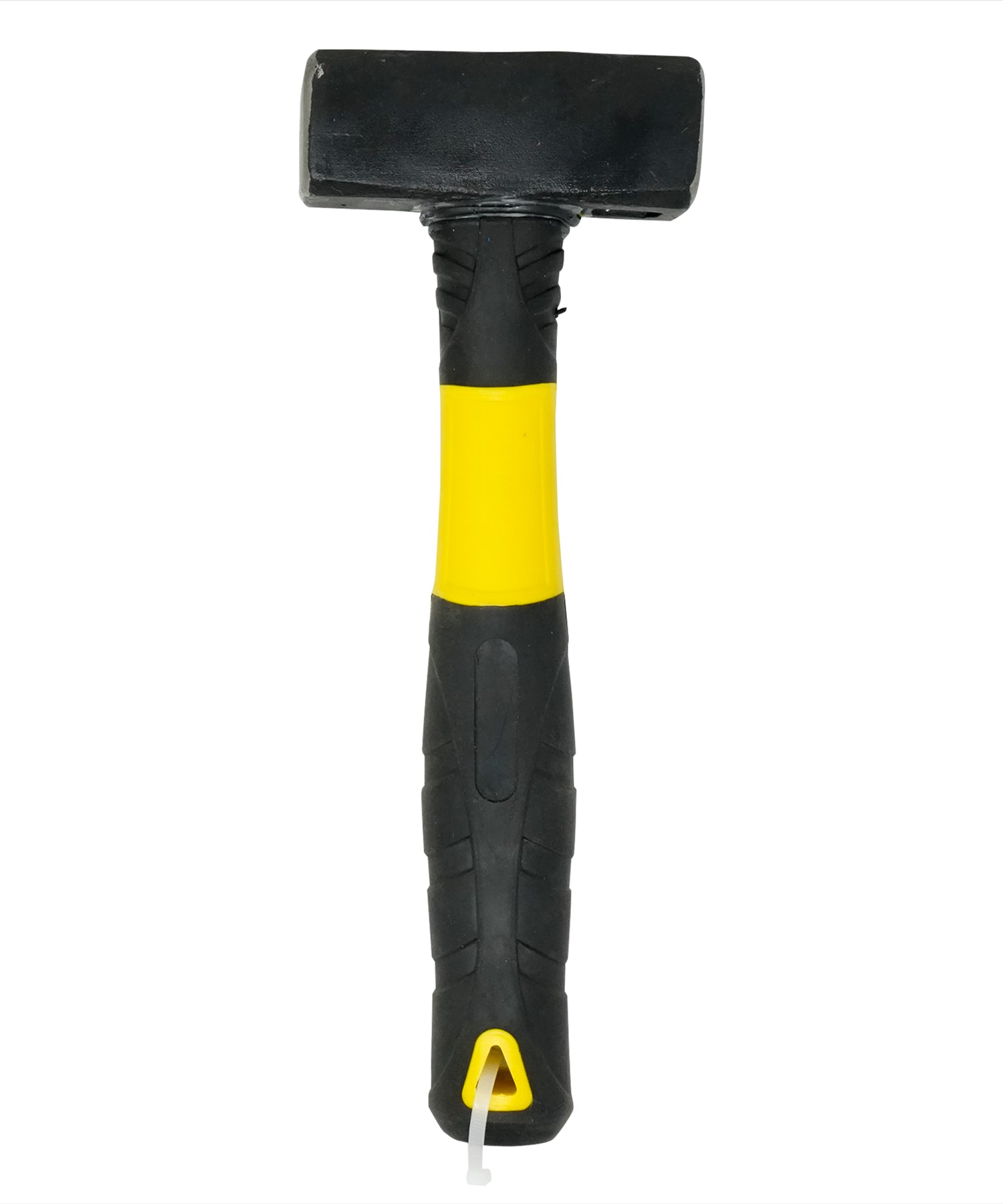 1Kg Fibreglass Club Lump Hammer Steel Head Fibre Glass Rubber Grip Handle