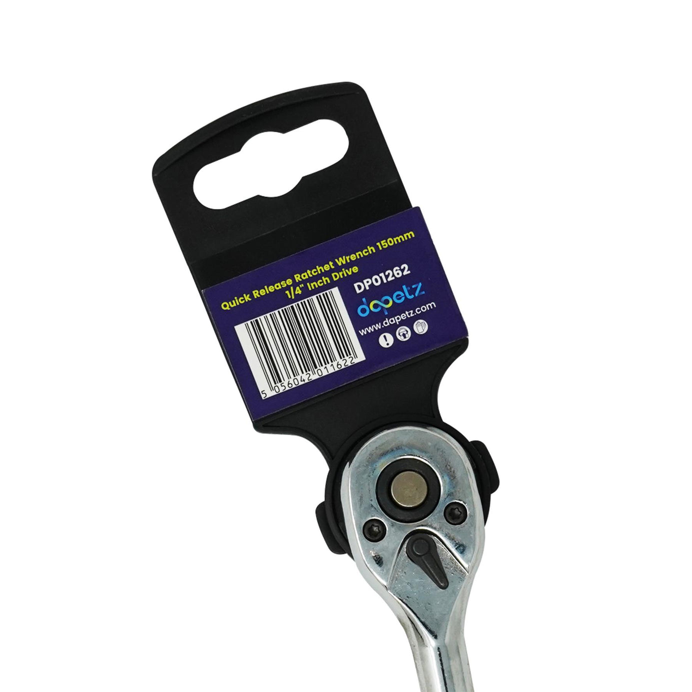 Quick Release Ratchet Wrench 150mm 1/4" Inch Drive With Warranty Crv By Dapetz