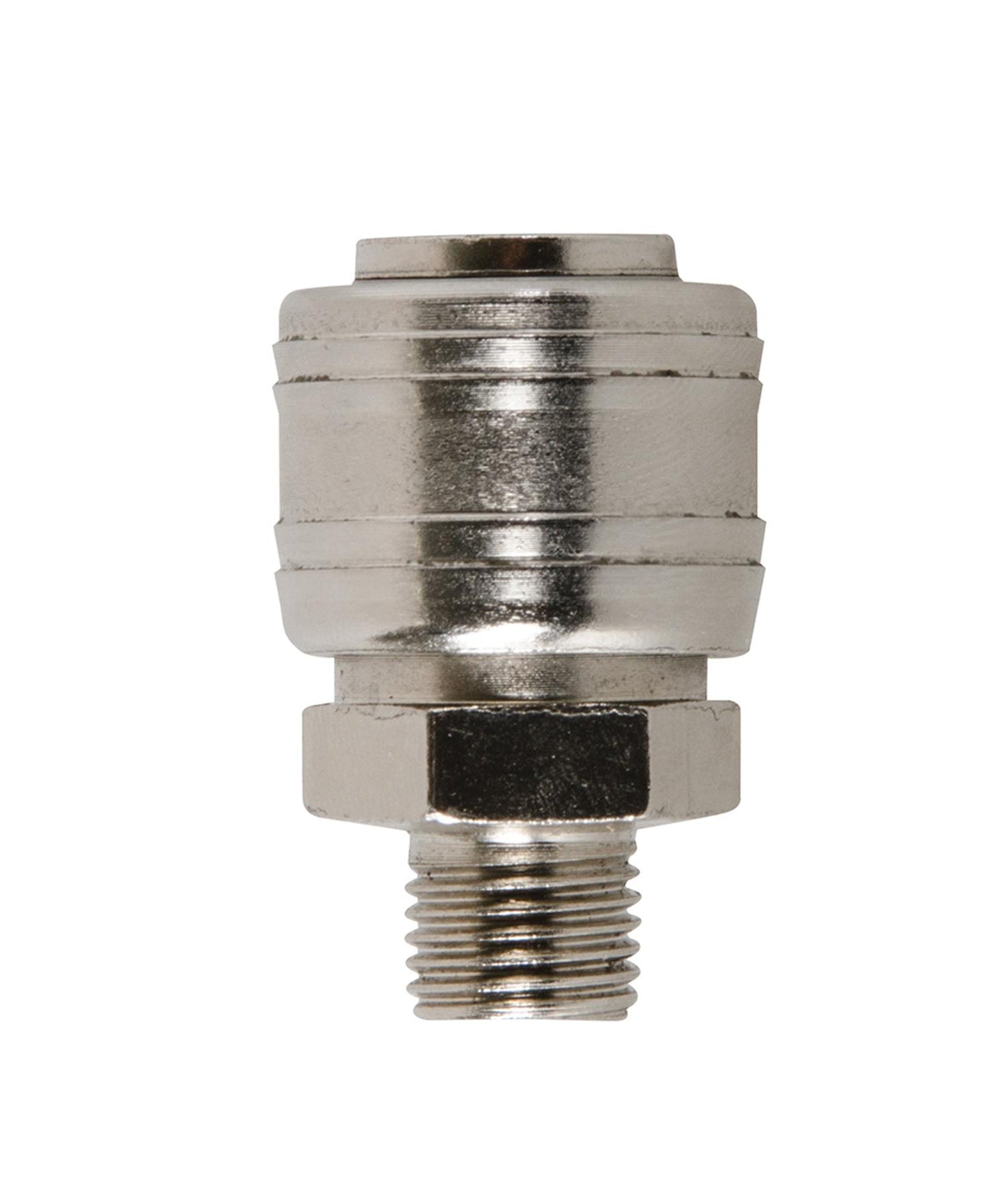 Male Euro Air Line Hose Fitting Connector Quick Release Coupler 1/4" BSP 3Pcs