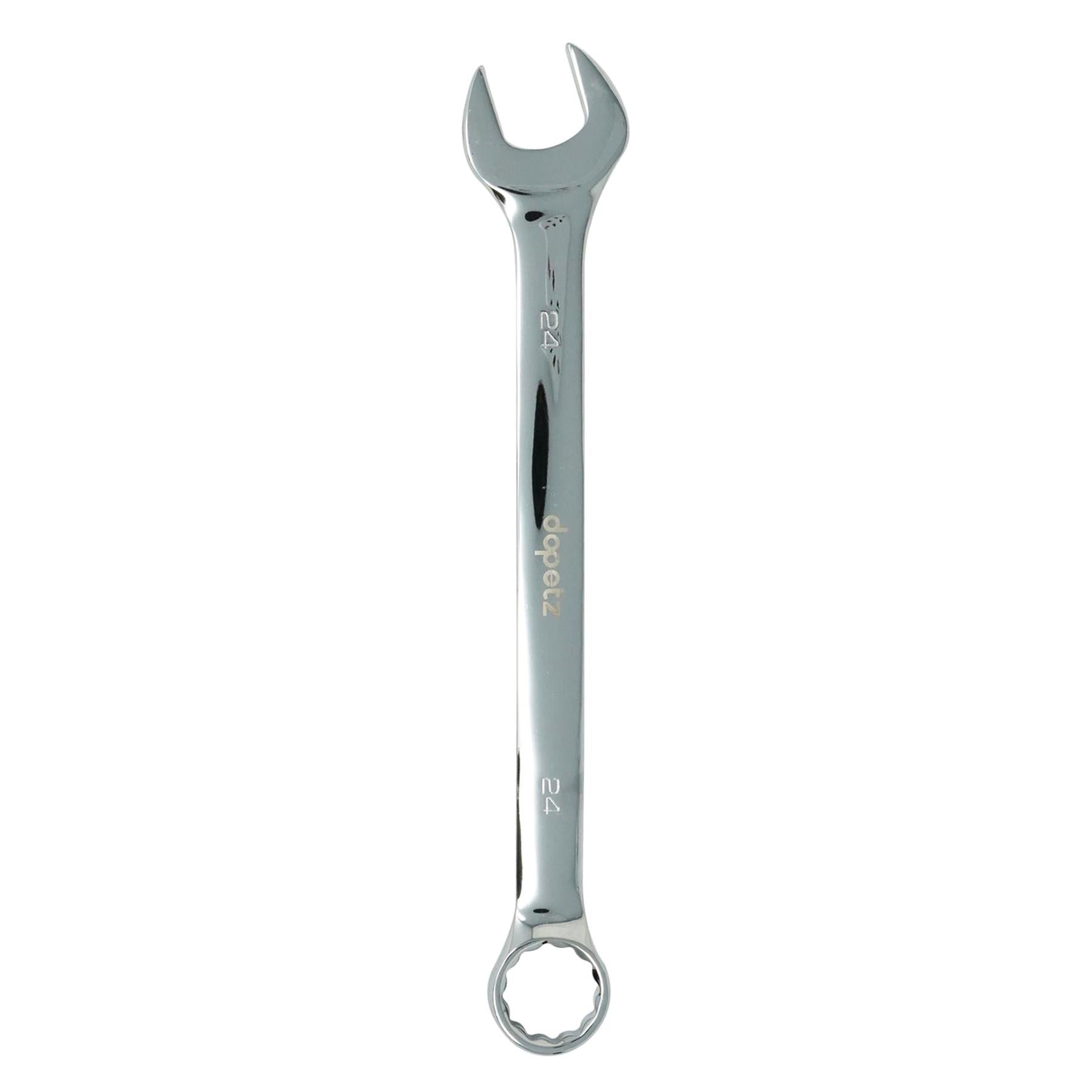 Combination Open Ring Spanner Chrome Mechanics Garage Tools 24mm By Dapetz