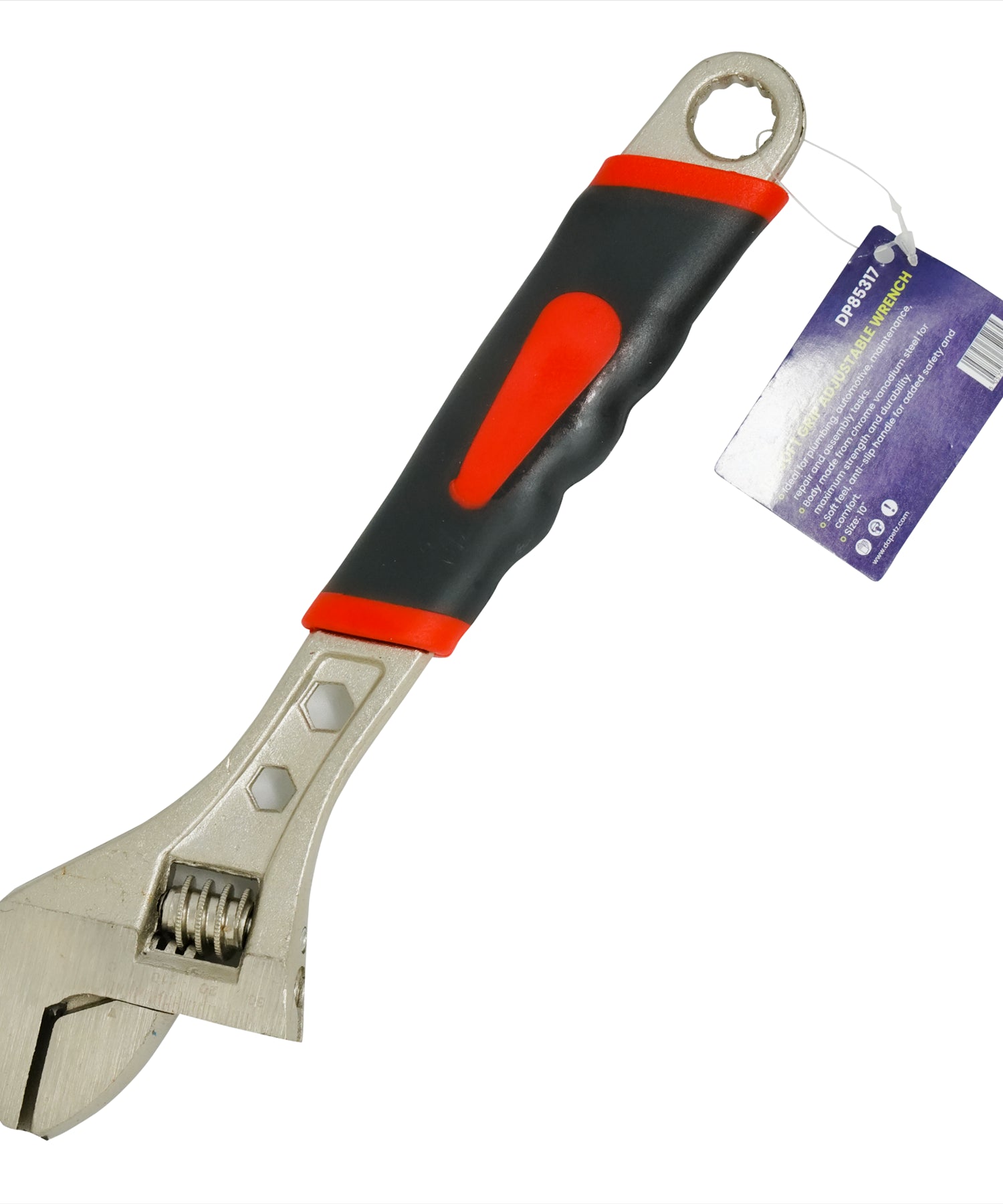 10" 250mm Adjustable Spanner Wrench | Large Opening for Bathroom & General Use by Dapetz