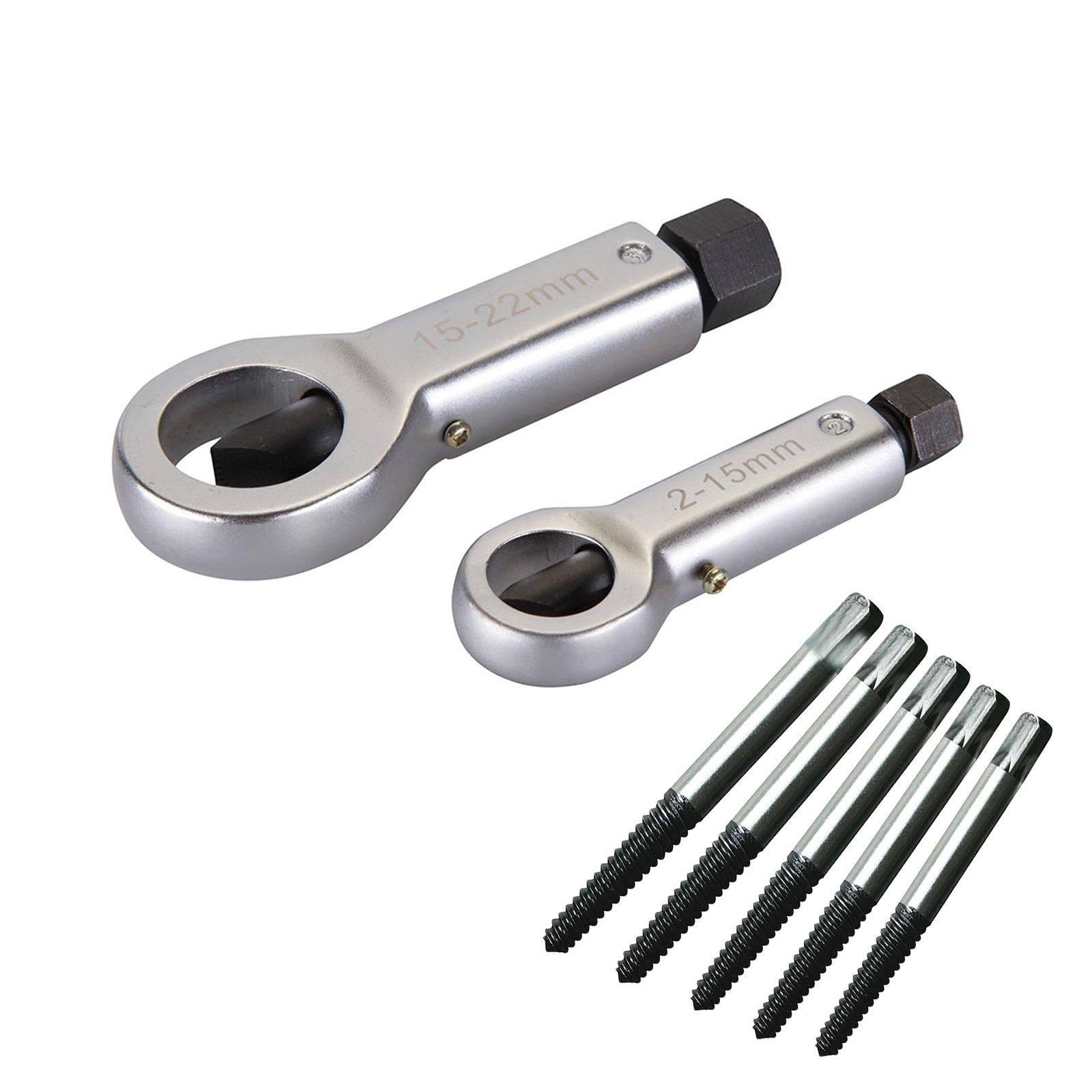 Nut Splitter Set 5PC Removing Splitting Tool Broken Damaged Corroded Stuck By Dapetz