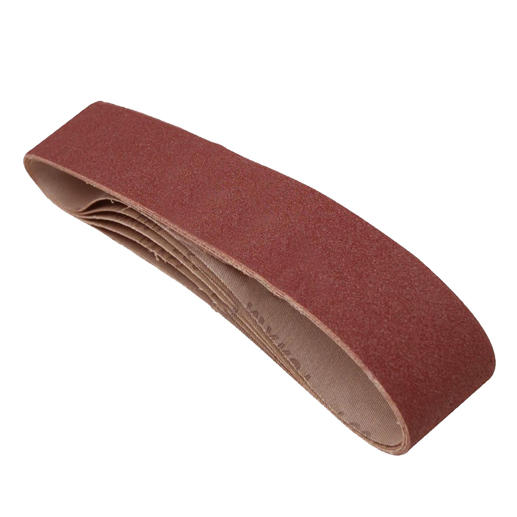 10Pcs Sanding Belts 50 x 686mm Belt Sander 80 Grit for Makita Sander Sheets By Dapetz