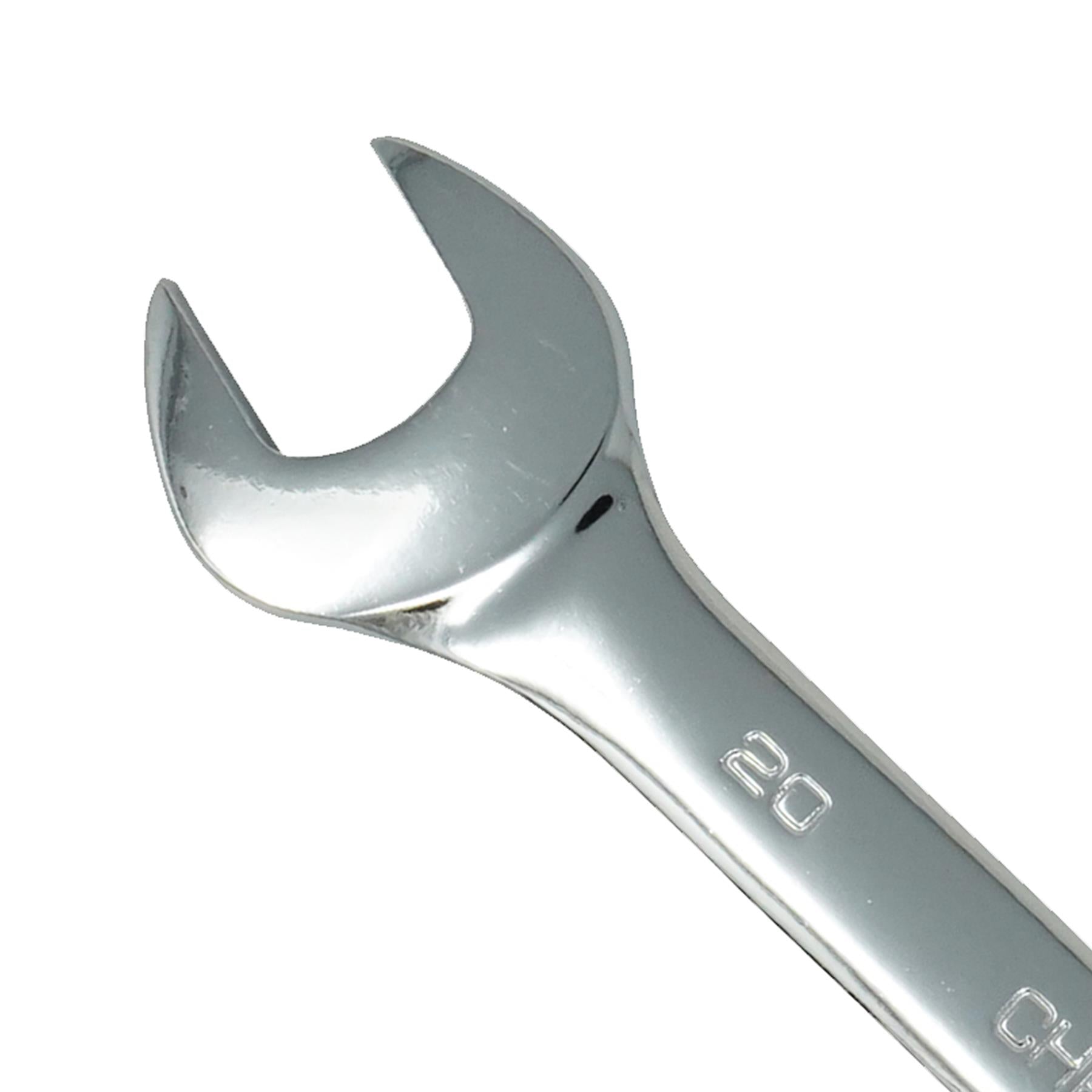 Combination Open Ring Spanner Chrome Mechanics Garage Tools 20mm by Daptez