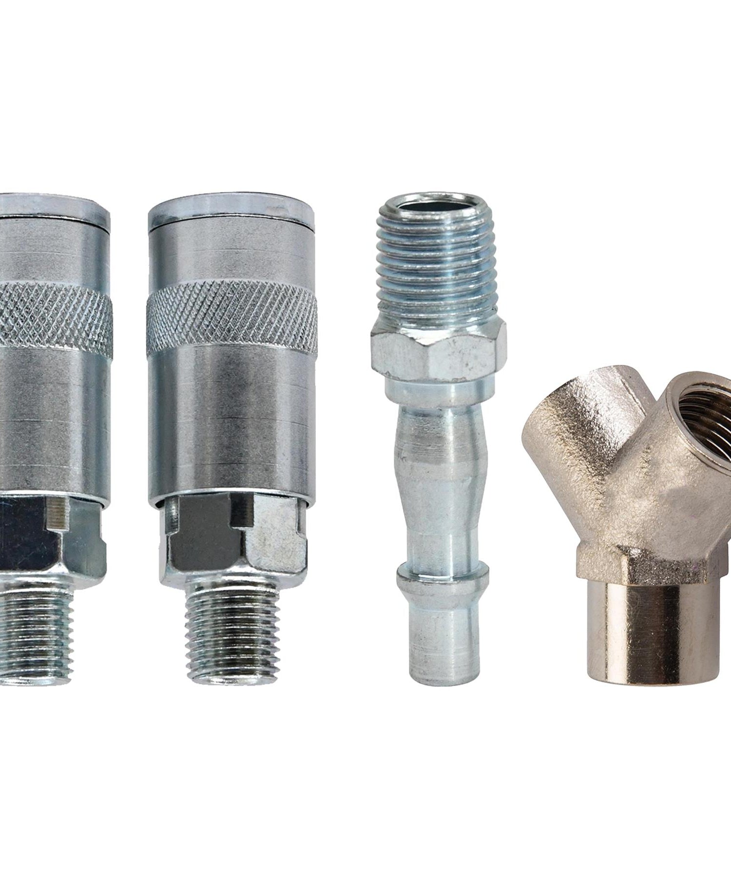 Vertex Airline 3 Way Y Connector Quick Release Fittings For Compressor Air Hose