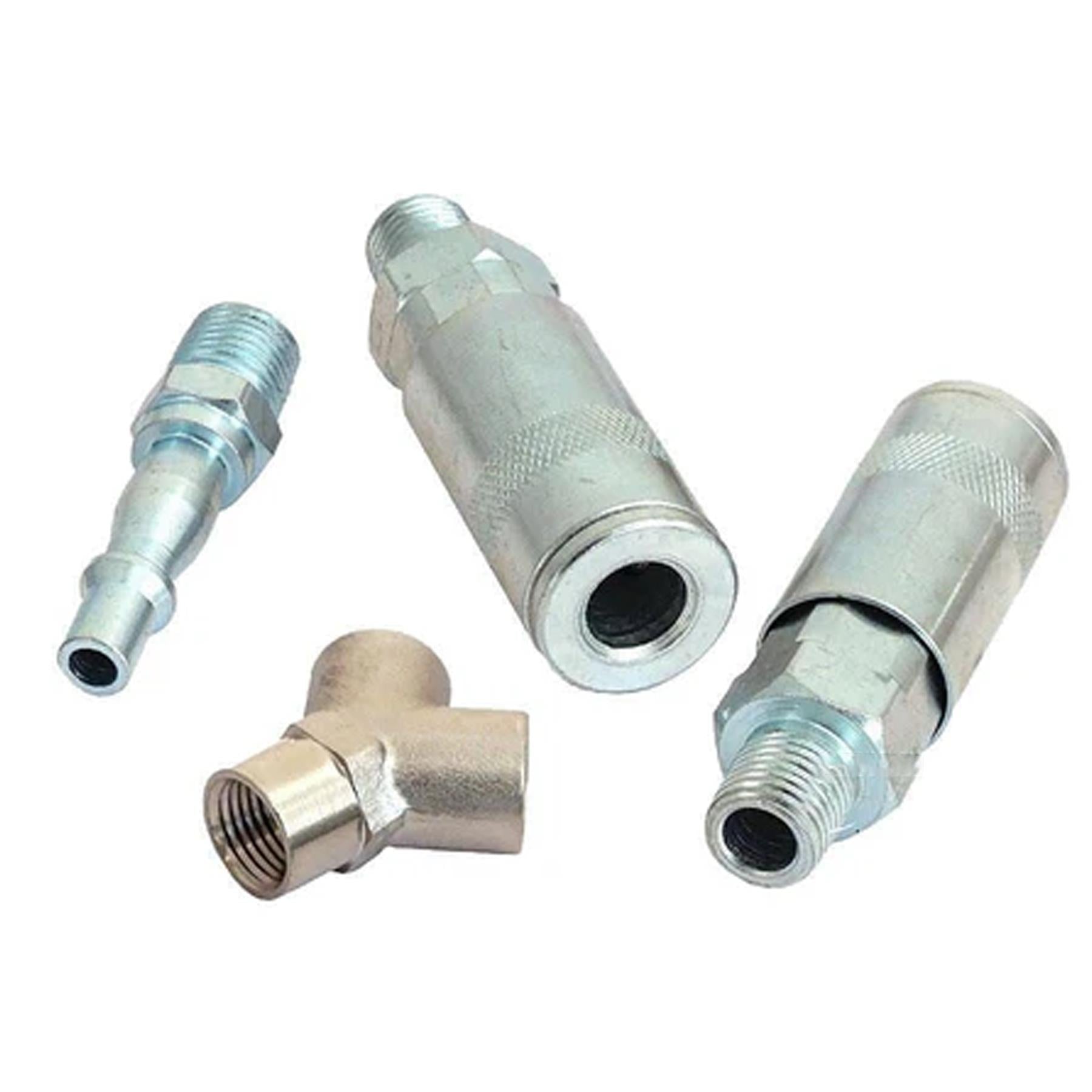 Vertex Airline 3 Way Y Connector Quick Release Fittings For Compressor Air Hose