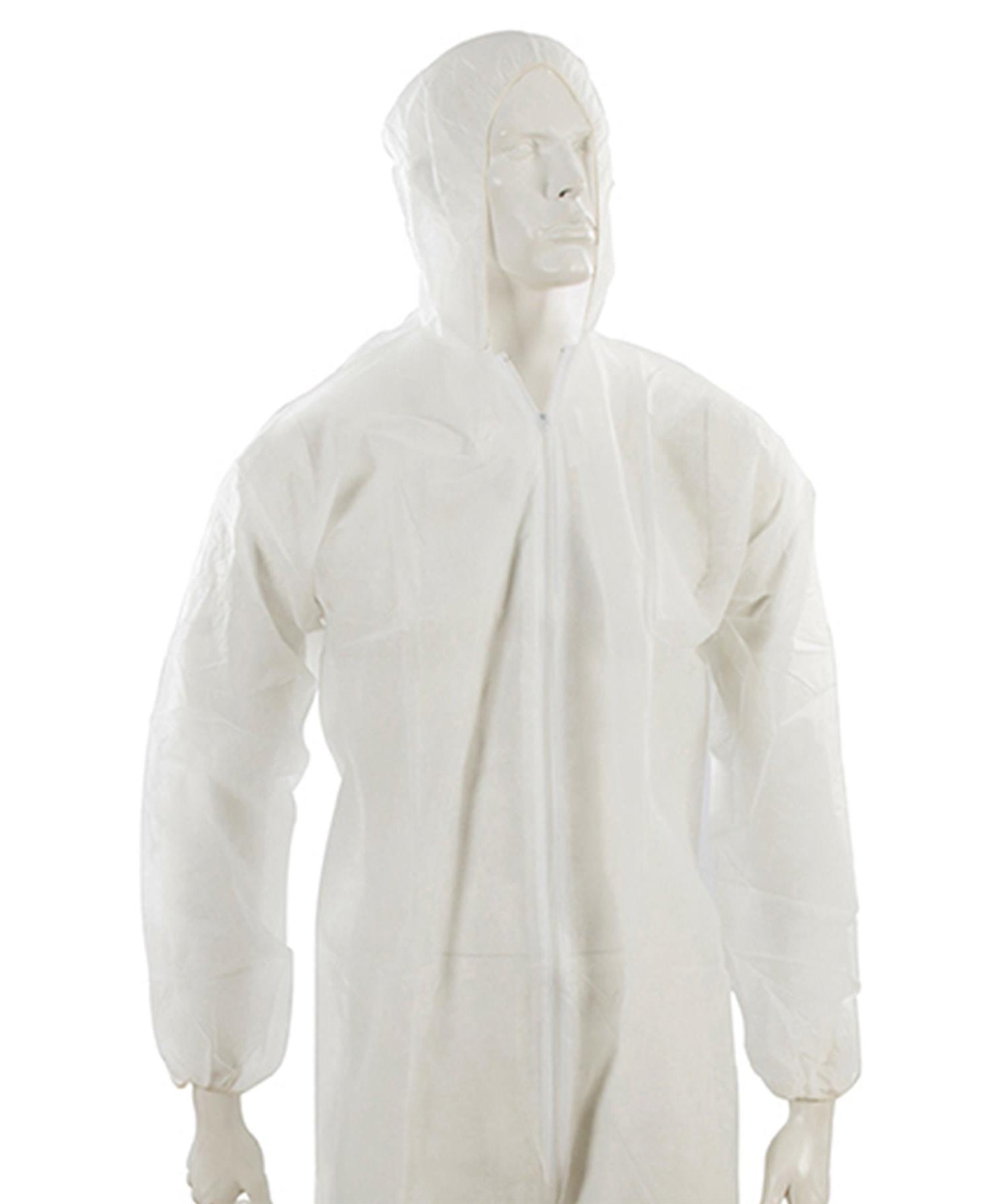 Disposable Paper Suit Protective Overall Coveralls XL - 136cm (54")  10-Pack By Dapetz