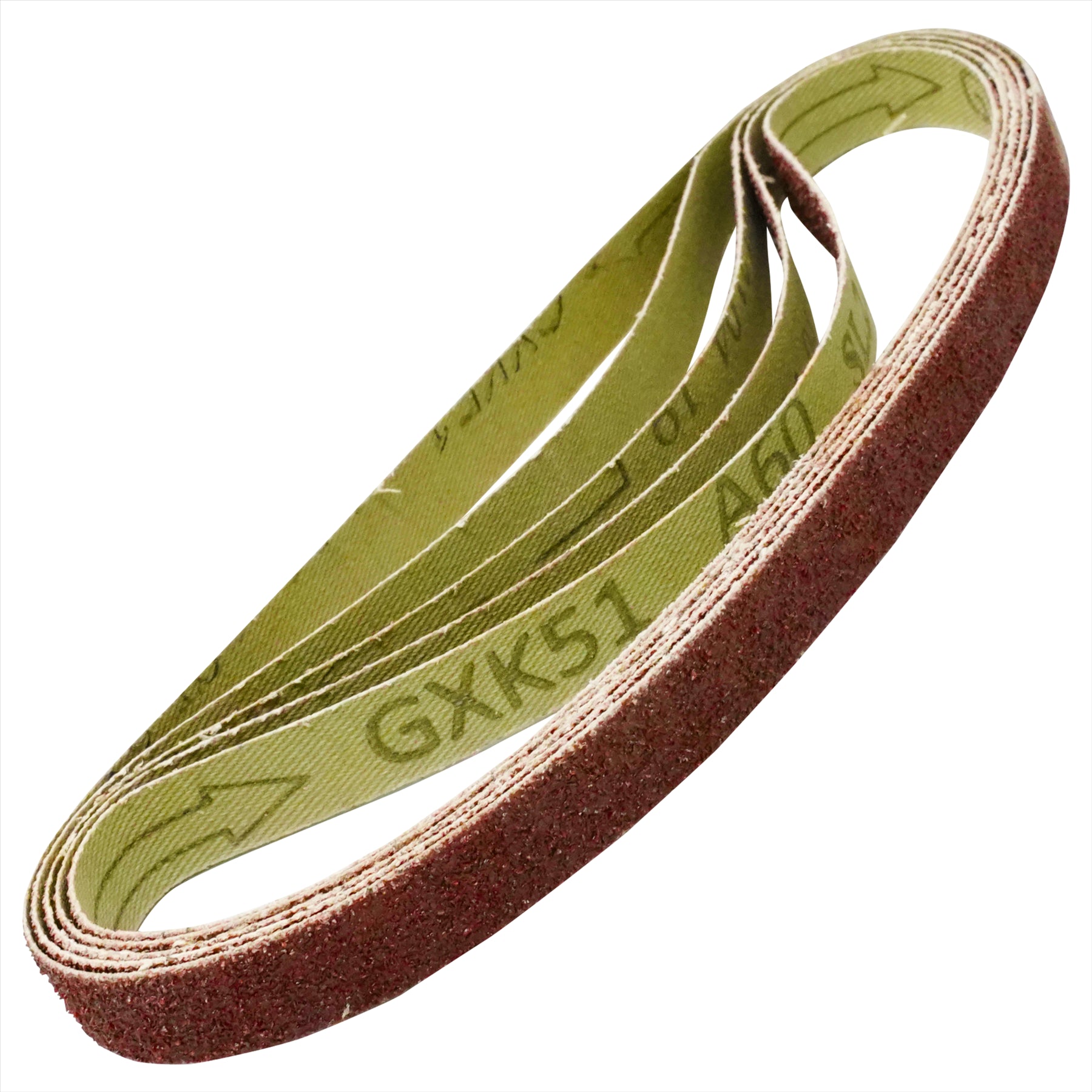 15 Powerfile Sanding Sander Belts 13mm X 457mm 60 Grit Medium Finger Sander Belt By Dapetz