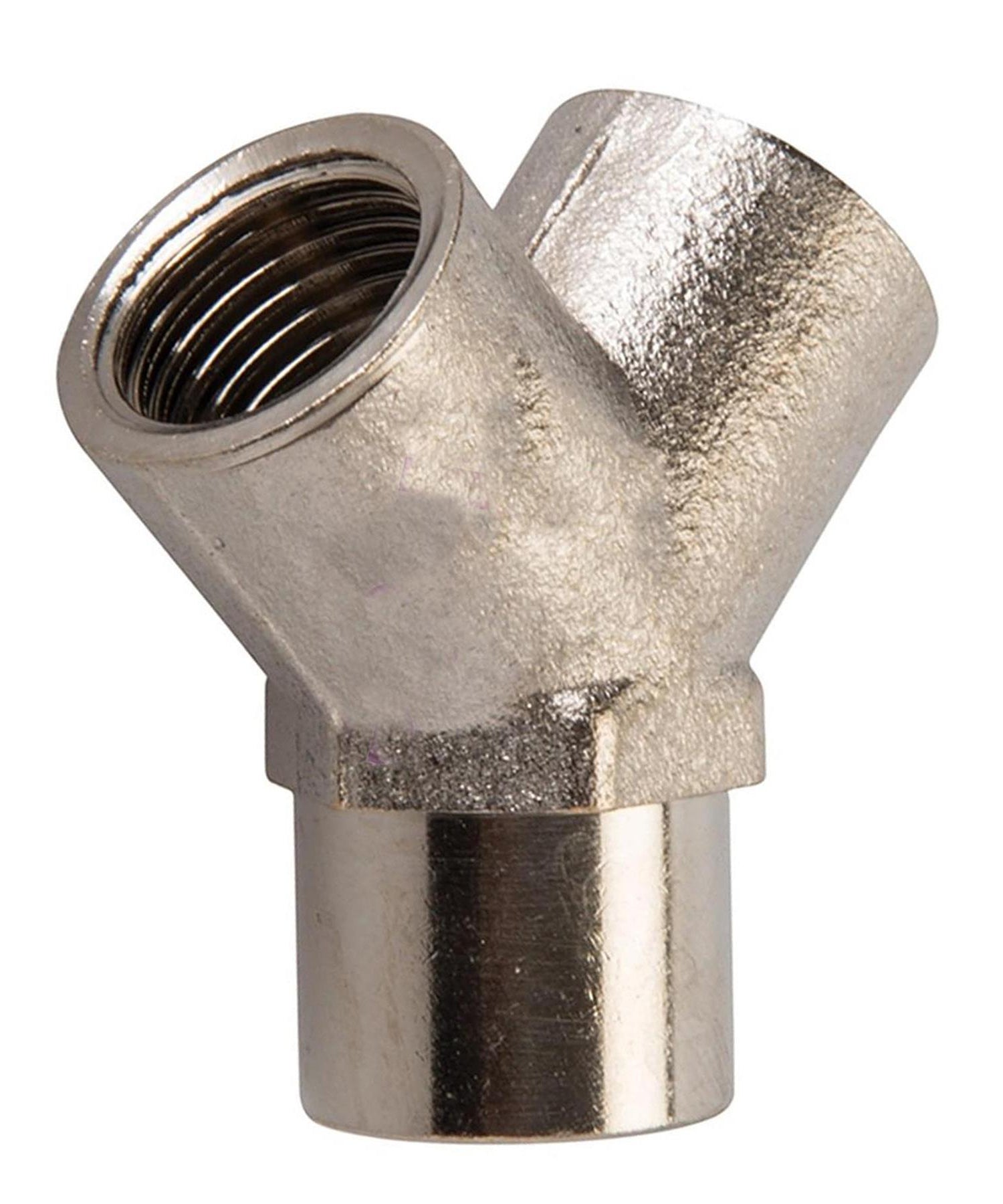 Air Line 3 Way Y Connector Splitter 1/4" BSP Hose Airline Joint Fitting