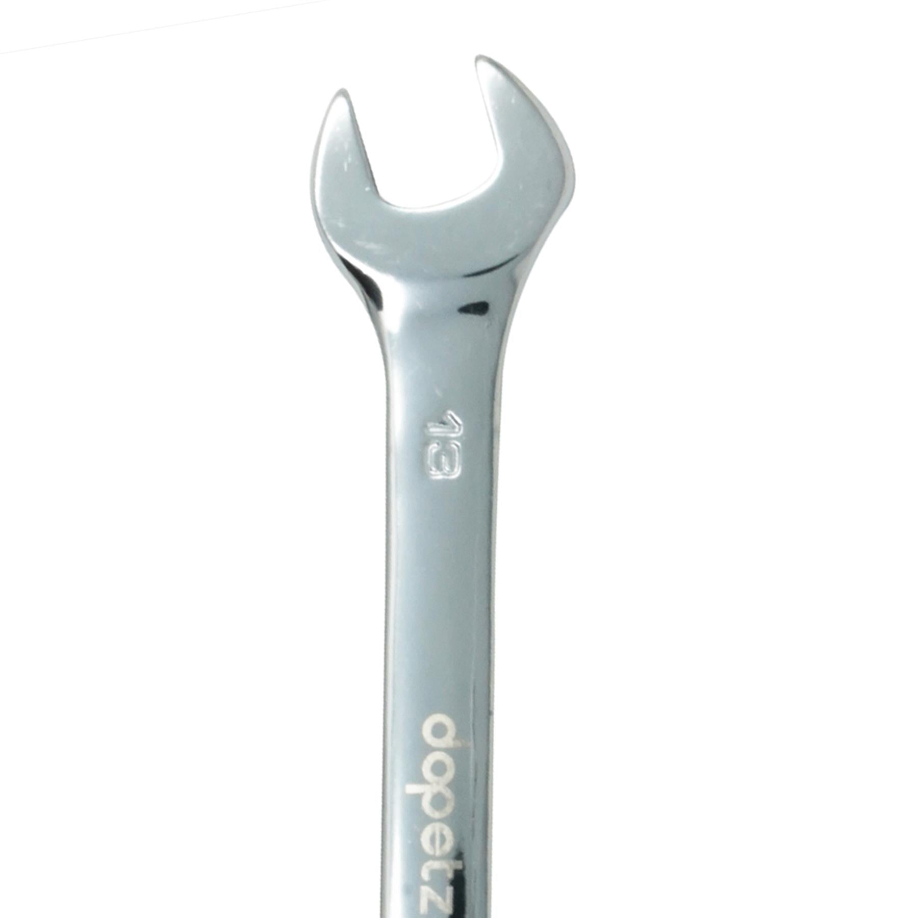 Combination Open Ring Spanner Chrome Mechanics Garage Tools 13mm by Daptez