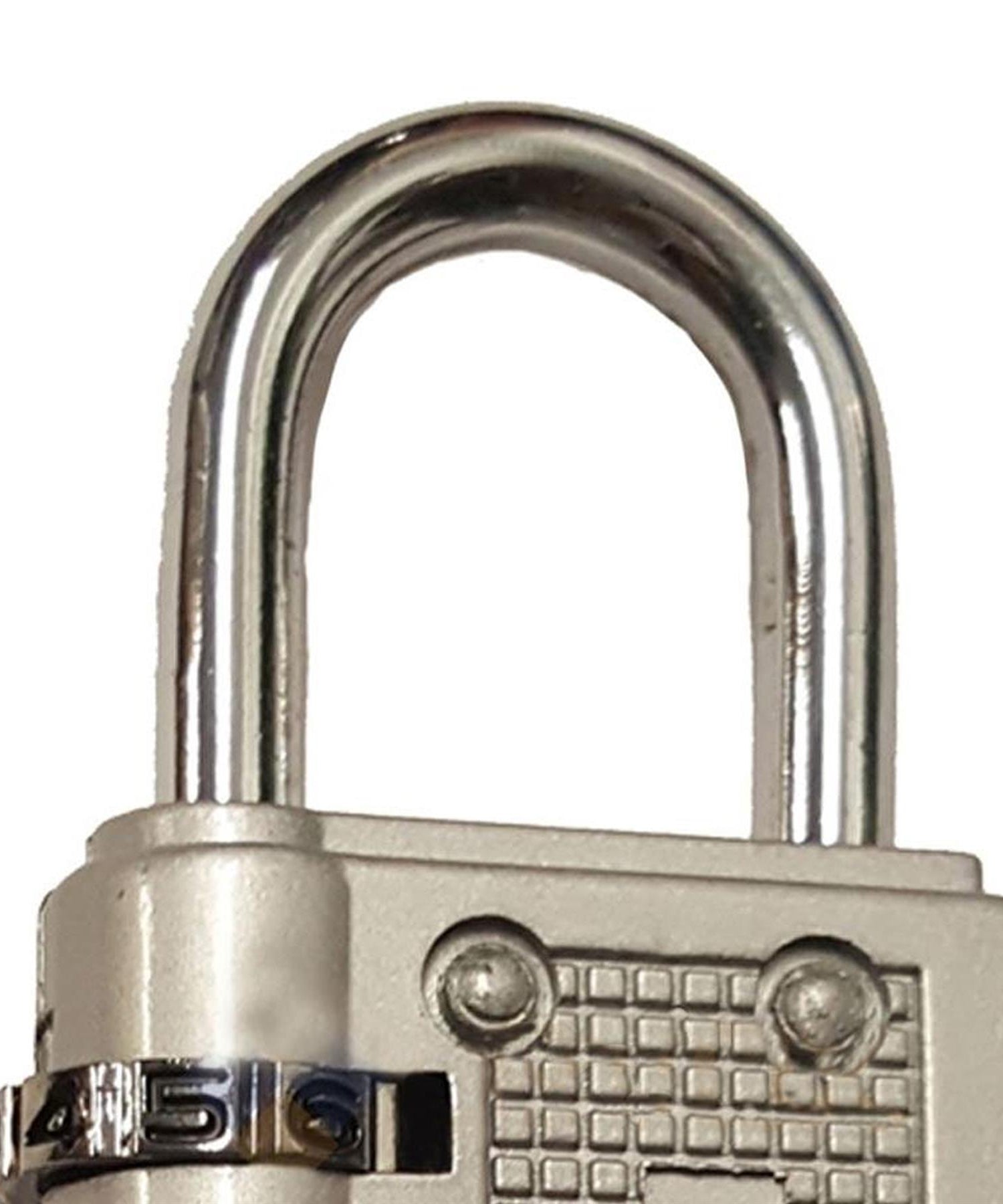 4 Digit Combination Padlock Heavy Duty Outdoor Lock Gym Travel Luggage Locker Grey