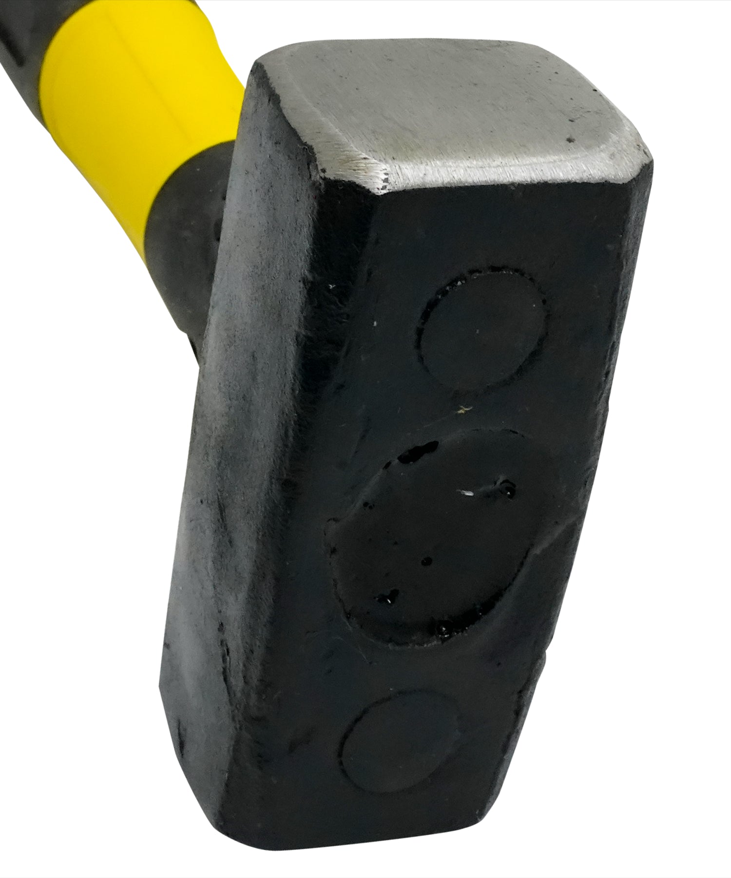 1Kg Fibreglass Club Lump Hammer Steel Head Fibre Glass Rubber Grip Handle