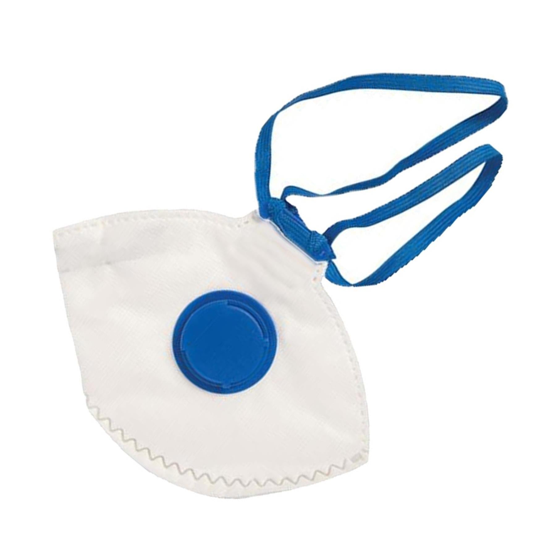 Face Mask Respirator FFP2 Valved Sanding Paint Aerosol Dust Safety