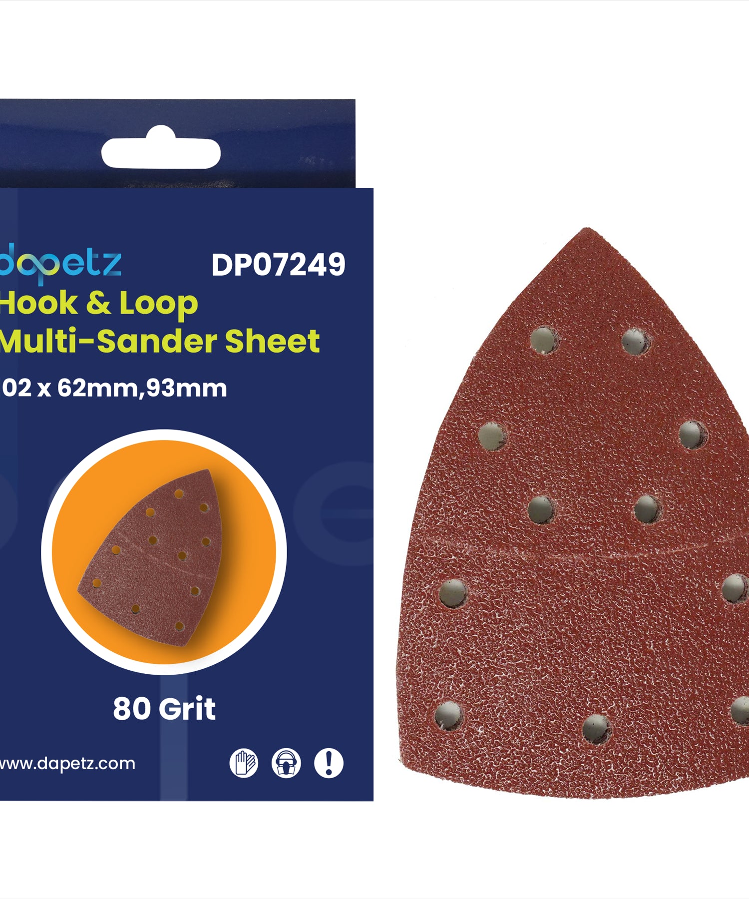 40 Bond Abrasive Sanding Sheets For Bosch PSM 100A Multi-Sander Mixed Grit